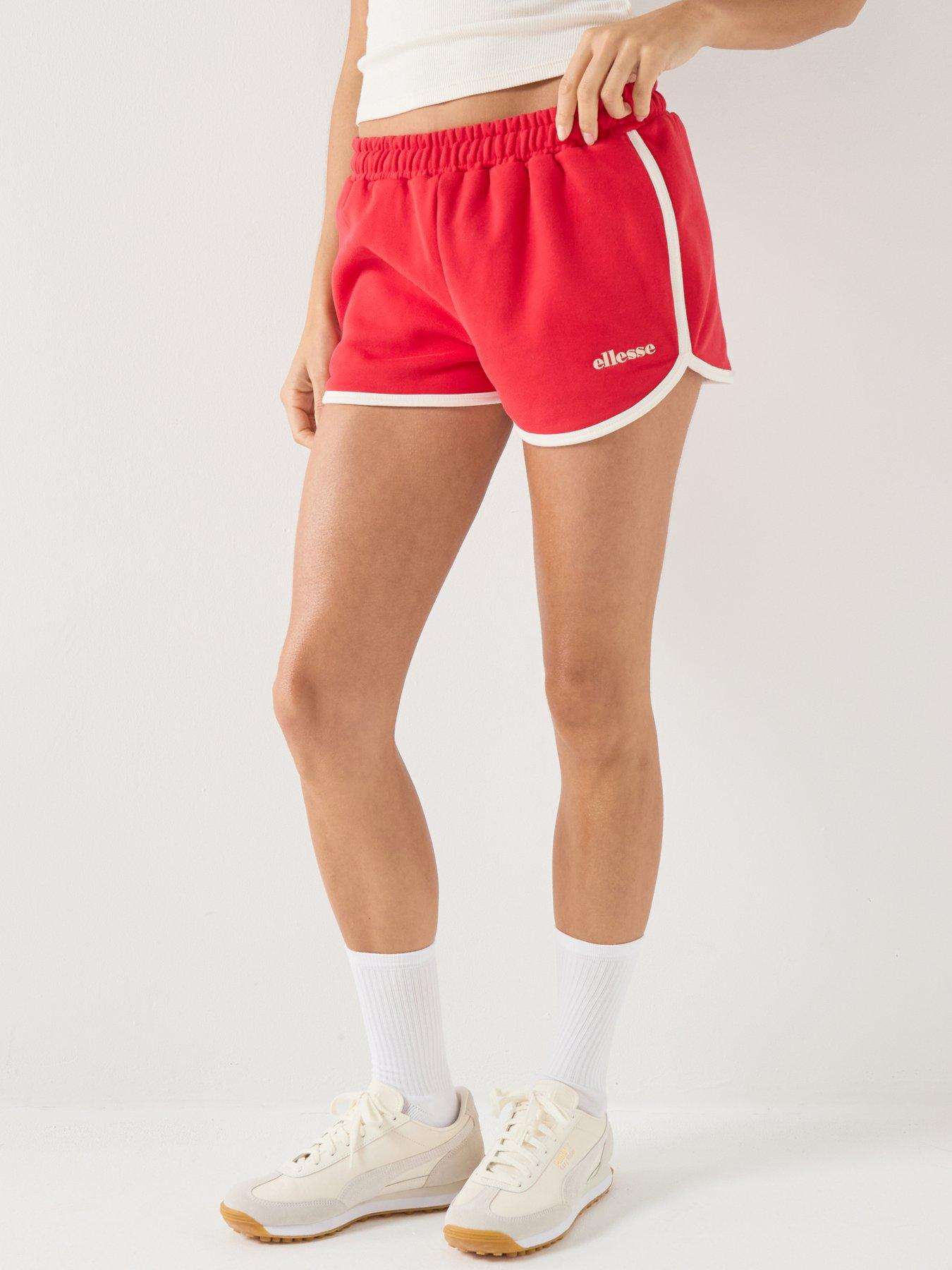 Image 1 of 6 of Ellesse Womens Ceriale Shorts - Red