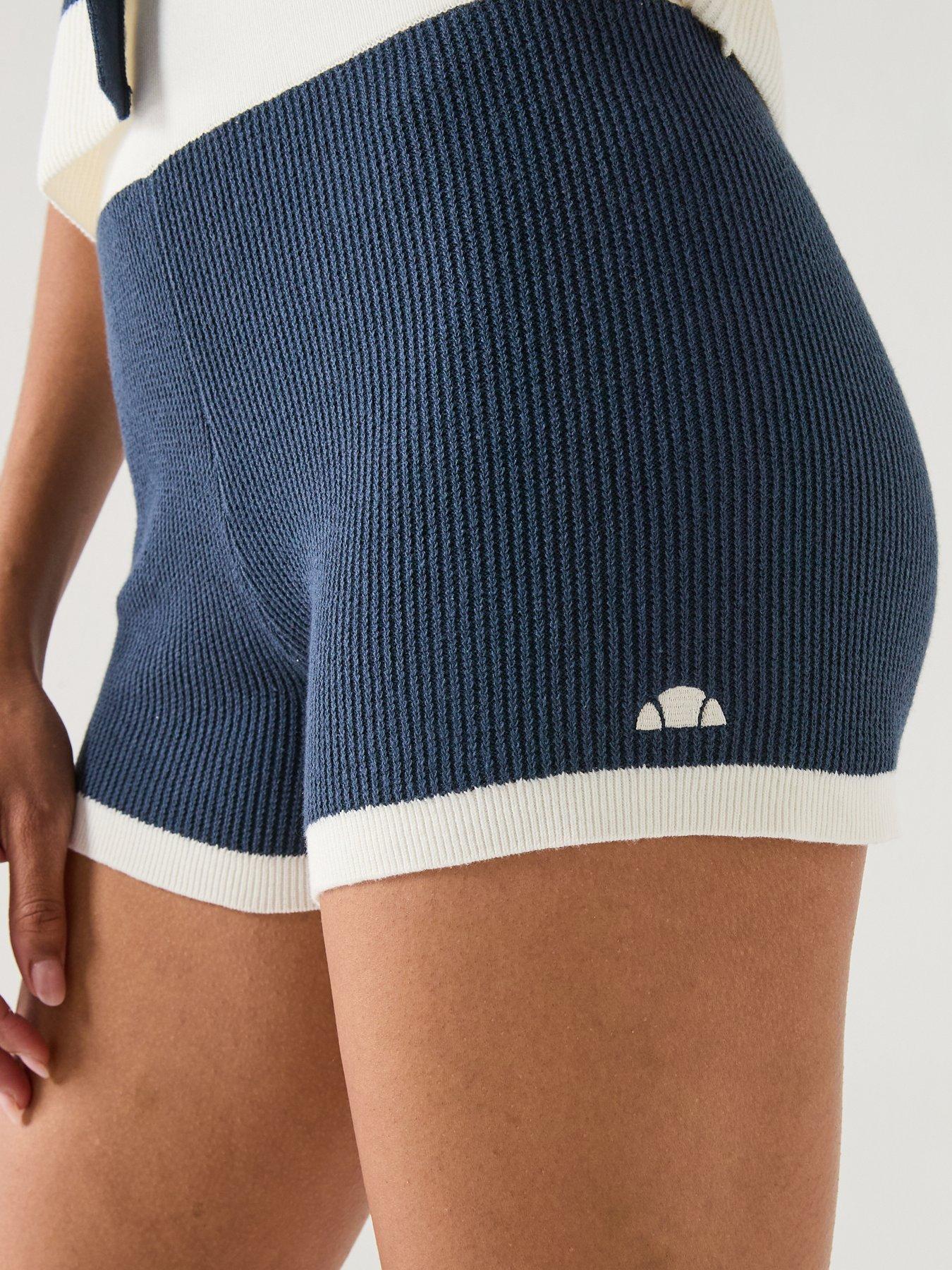 ellesse-womens-centola-shorts-off-whitedark-blueoutfit