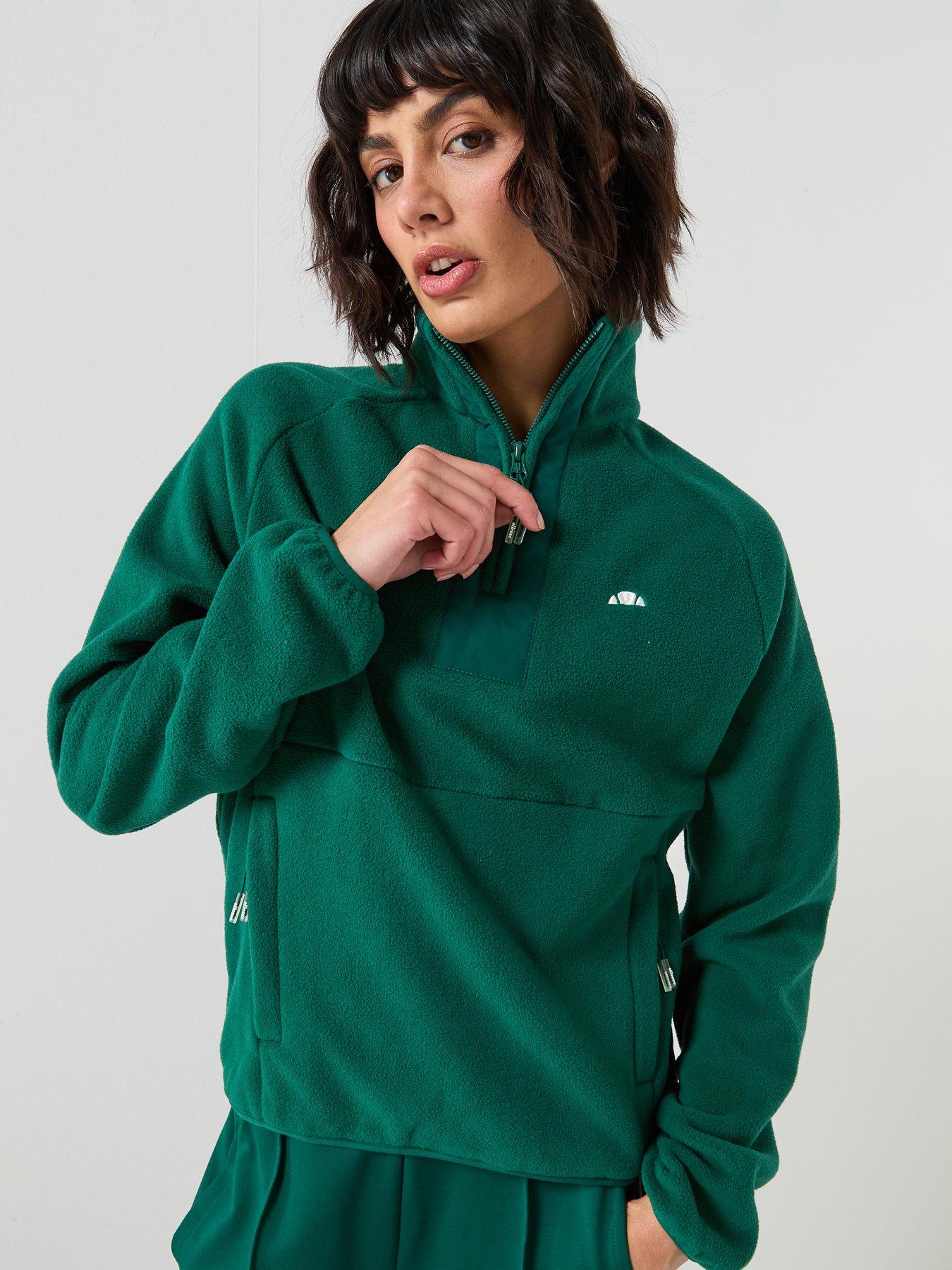 ellesse-womens-sestre-oh-jacket-dark-greenfront