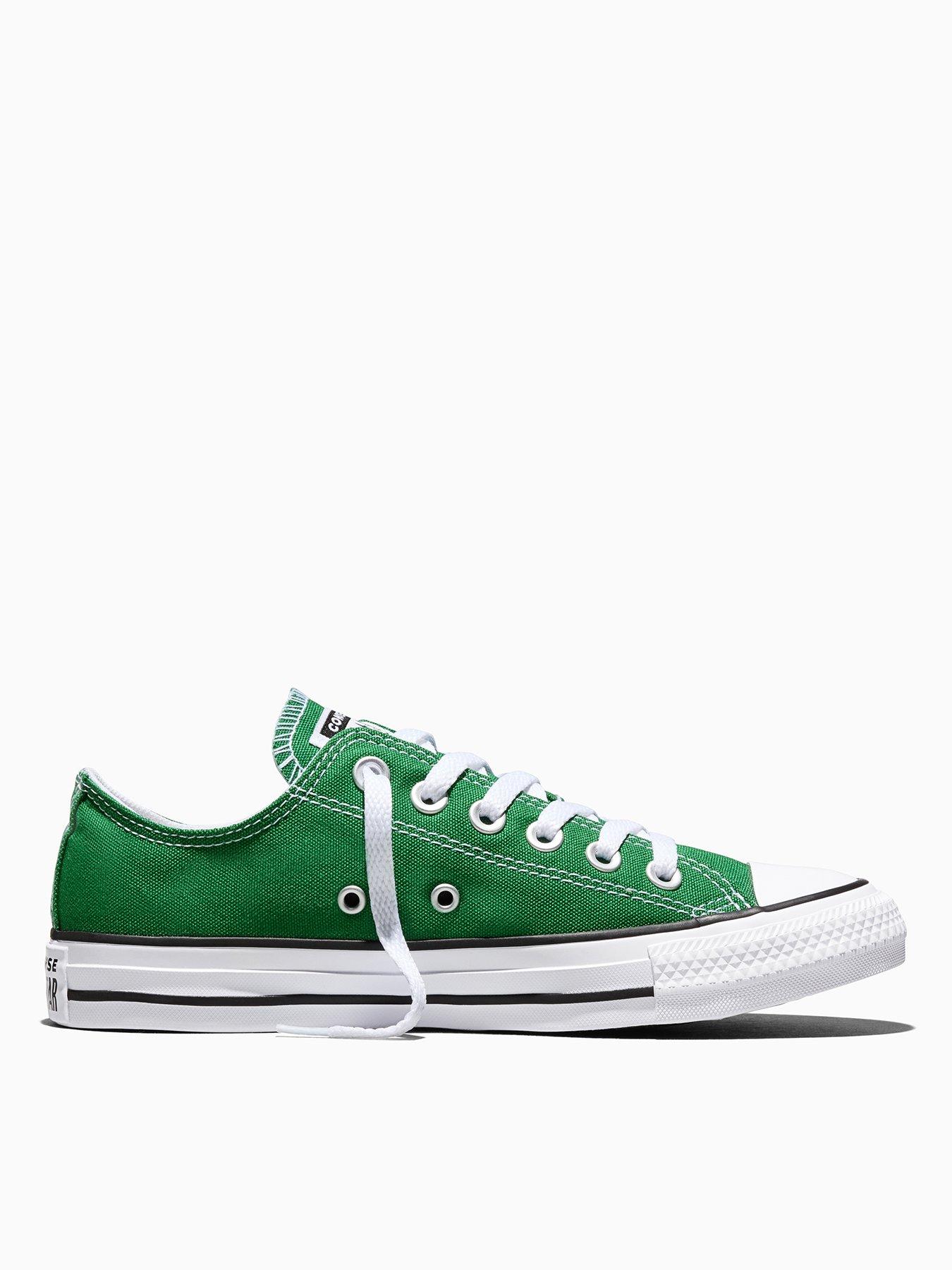 Image 1 of 6 of Converse Unisex Chuck Taylor Ox Trainers - Green