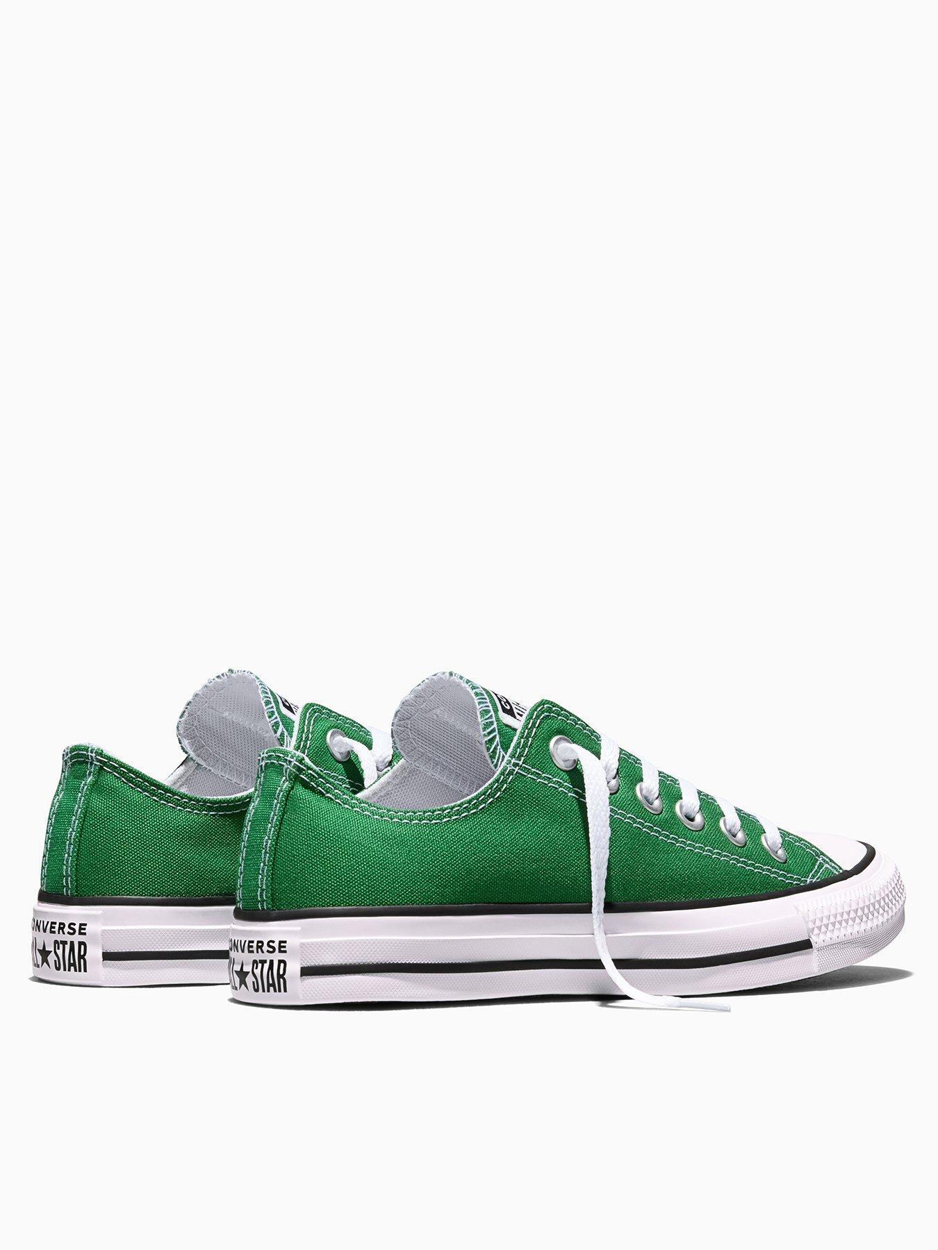 Image 3 of 6 of Converse Unisex Chuck Taylor Ox Trainers - Green