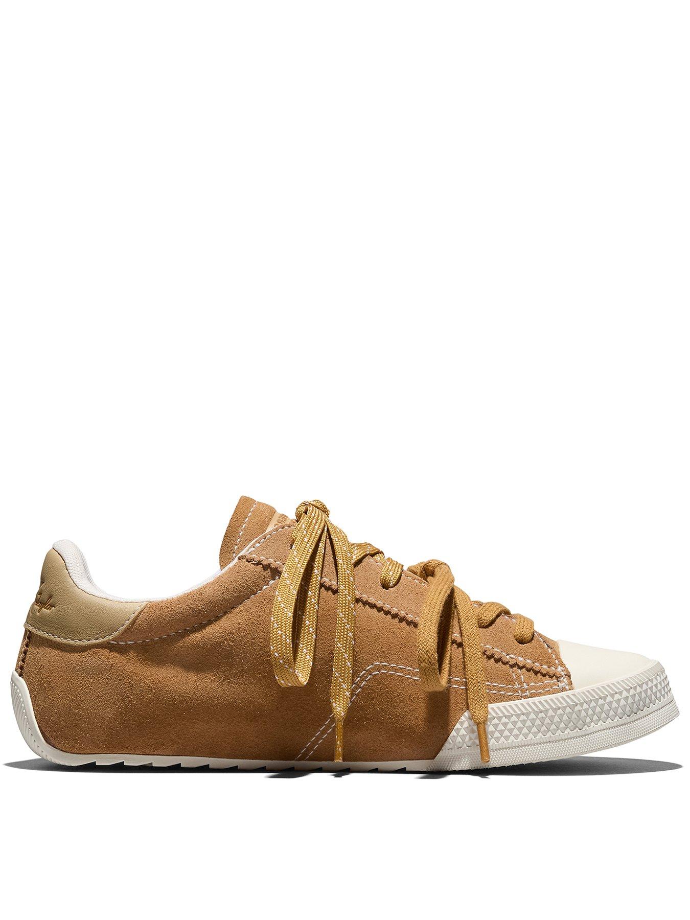 Converse Mens Chuck Taylor Lo Ox Trainers - Brown
