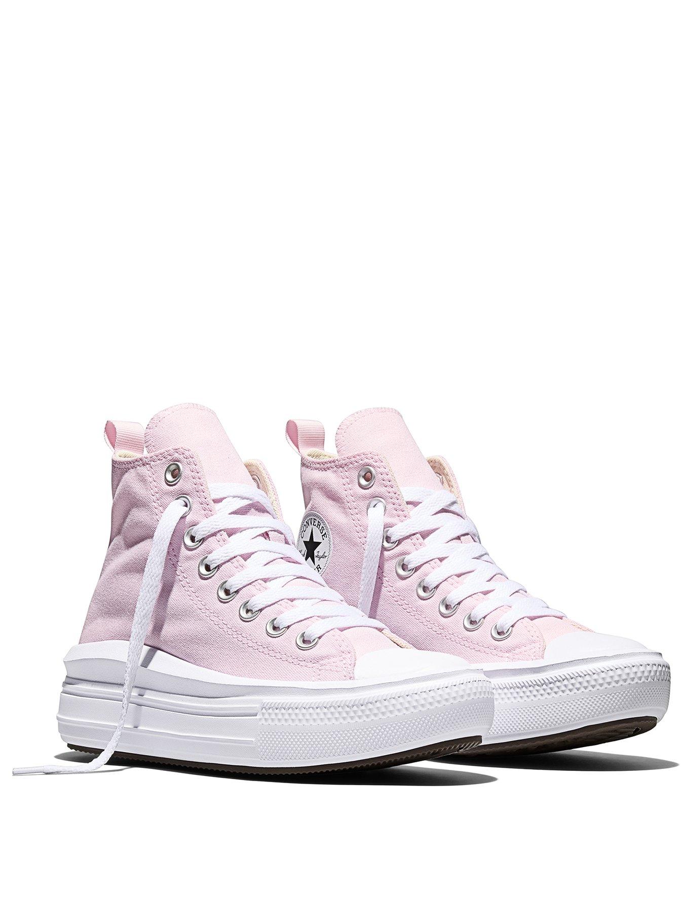 converse-junior-chuck-taylor-all-star-move-trainers-pinkstillFront