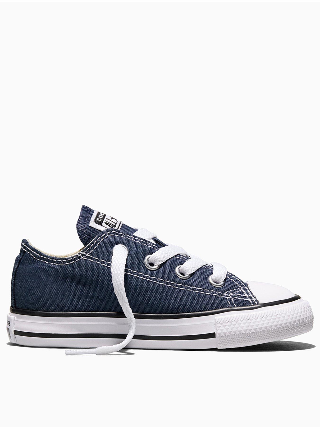 converse-infant-all-star-ox-trainers-navyfront