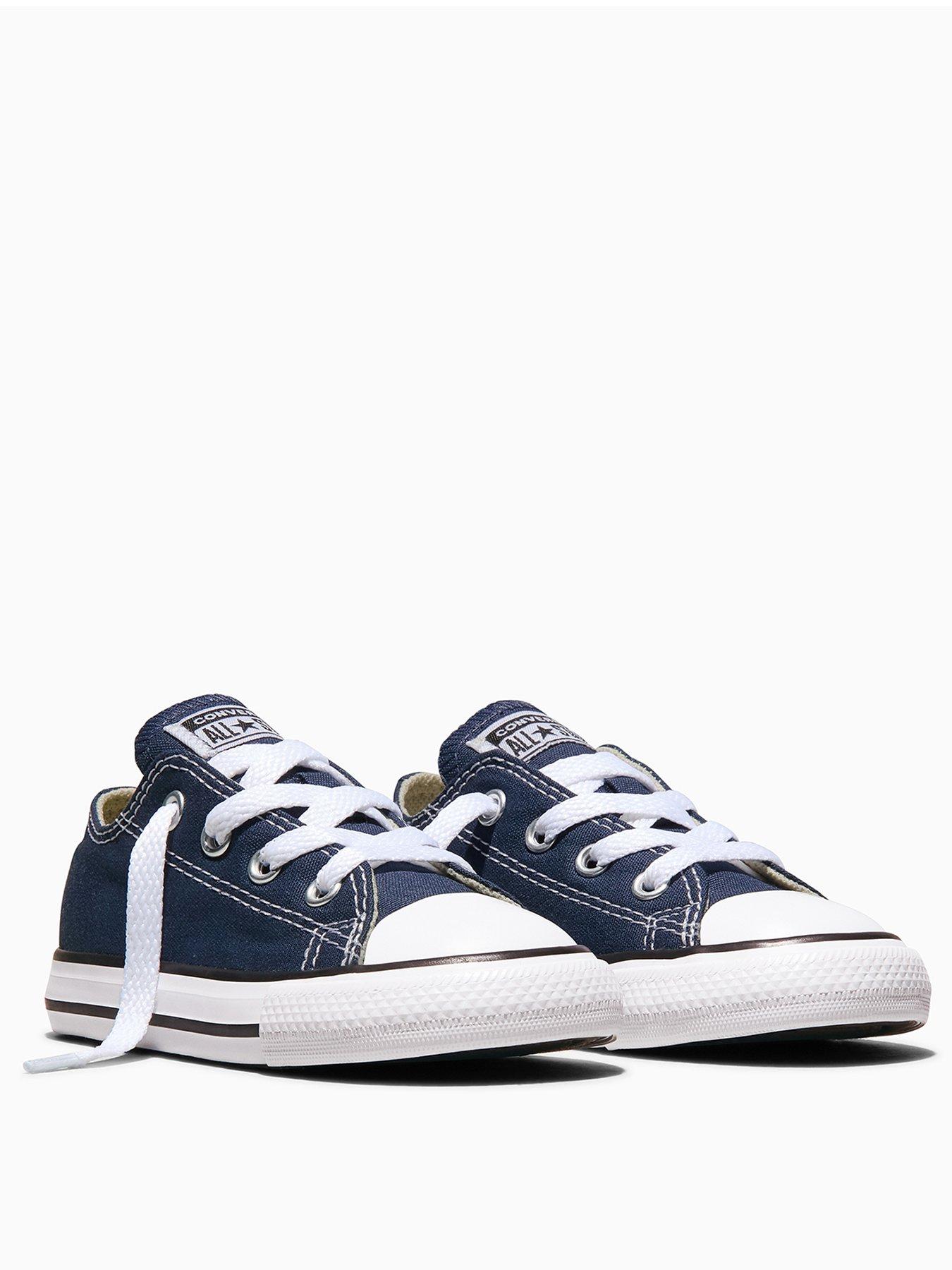 converse-infant-all-star-ox-trainers-navystillFront