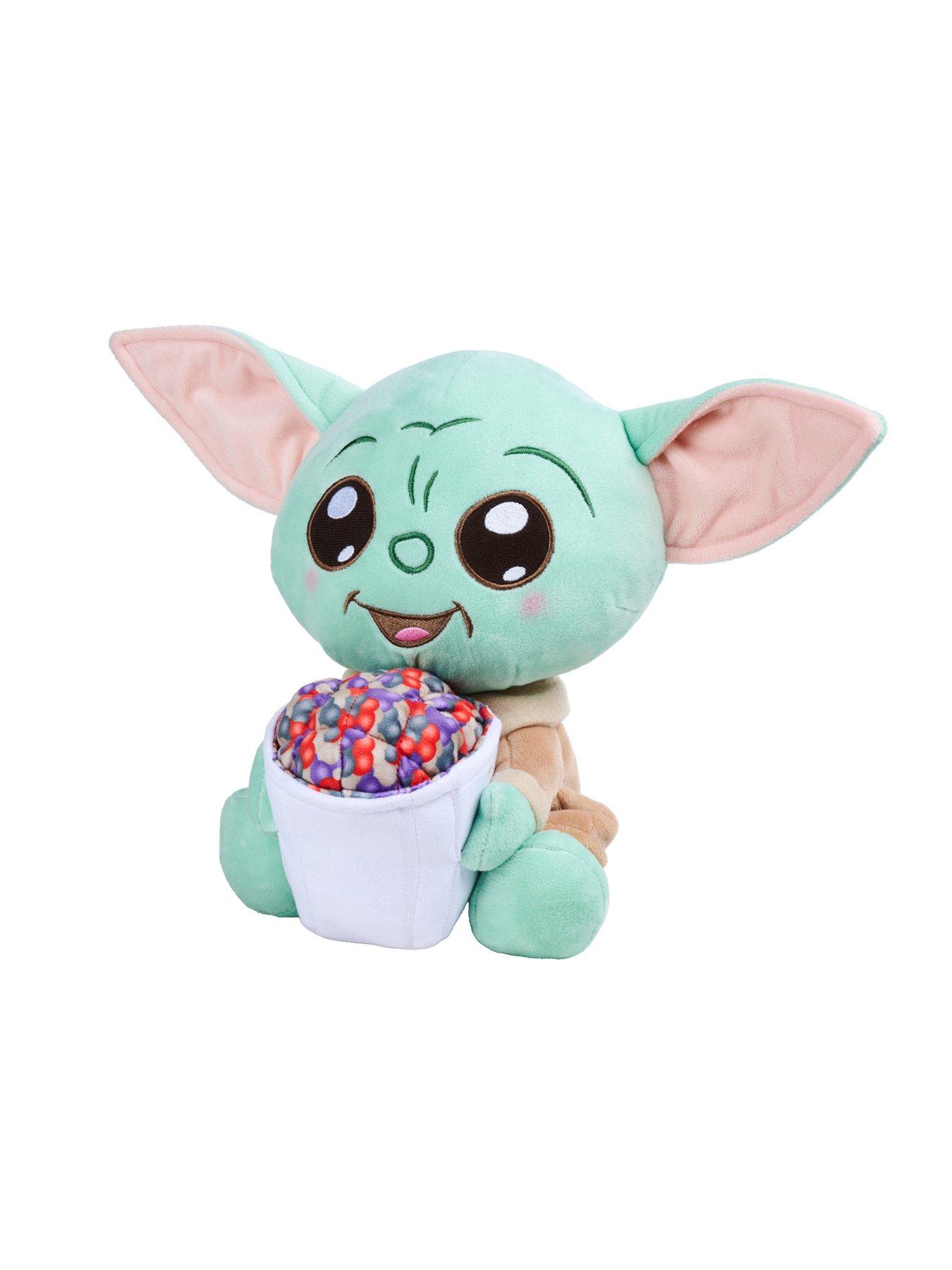 Image 2 of 5 of The Mandalorian The Mandalorian Movie - Grogu with Popcorn, 25cm