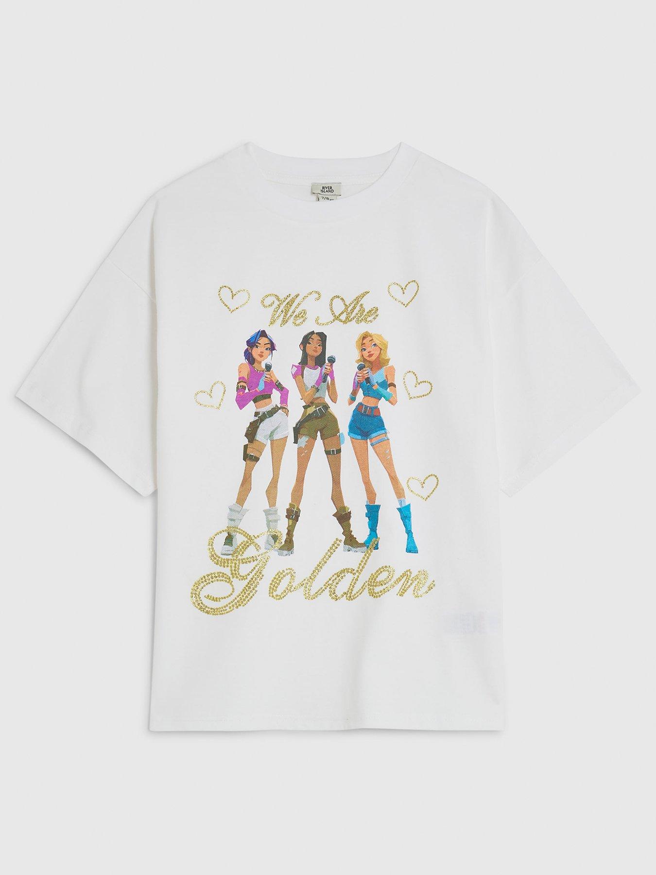 Haut Fille River Island 8 Ans - Occasion Très Bon état, Idéal Quotidien