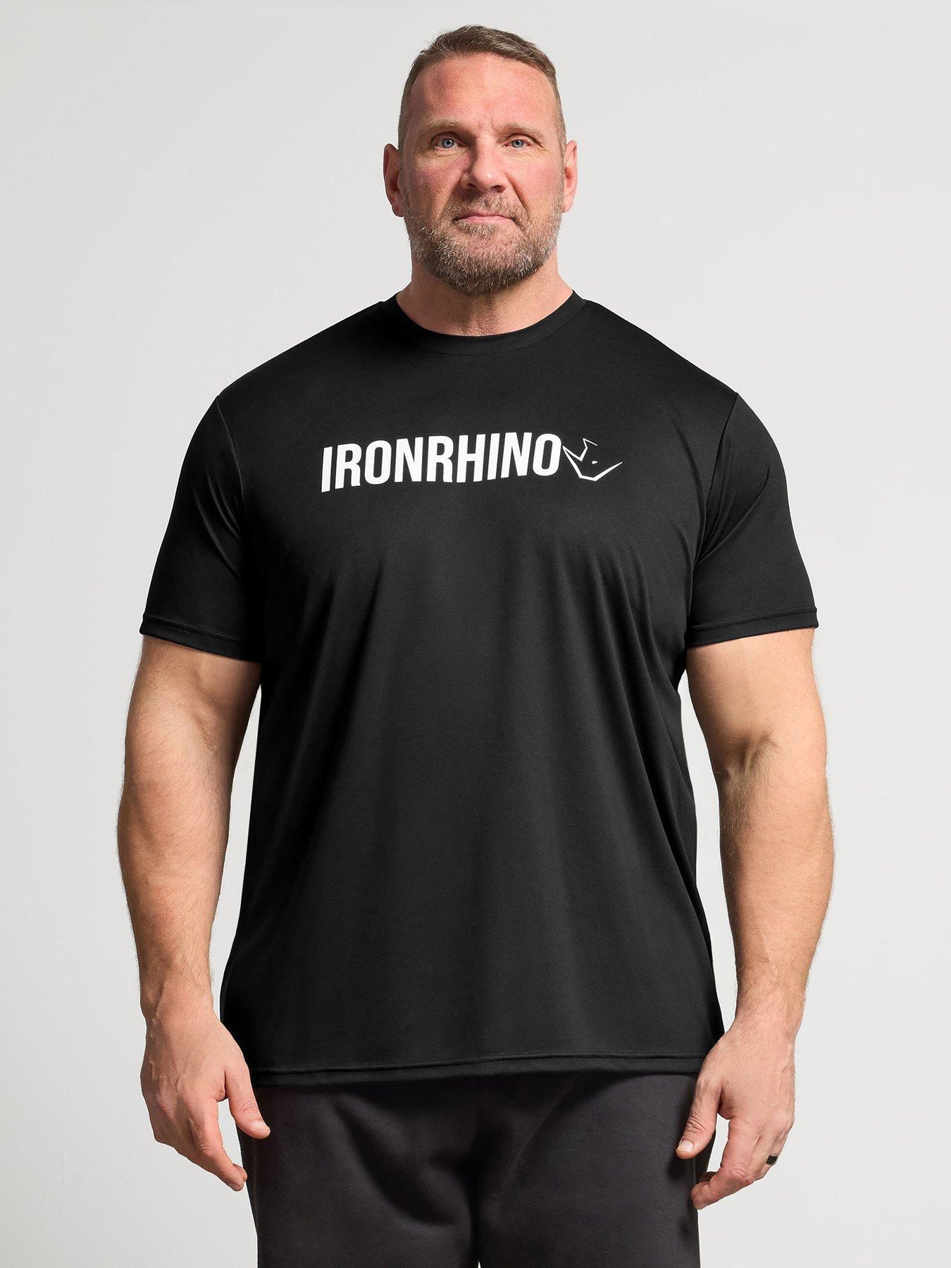 BadRhino Ironrhino Short Sleeve Logo T-Shirt - Black