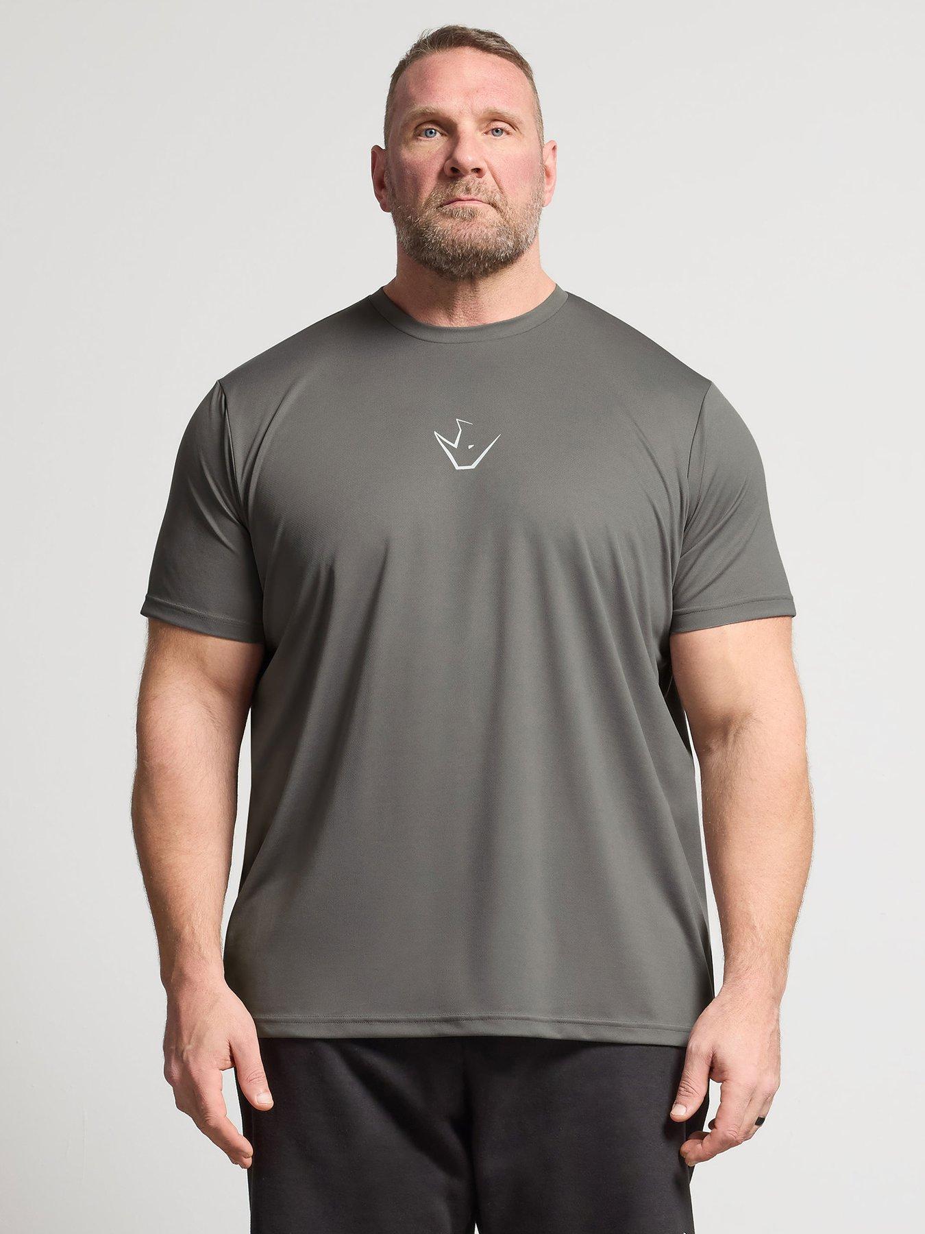 BadRhino Ironrhino Short Sleeve Logo T-Shirt - Grey