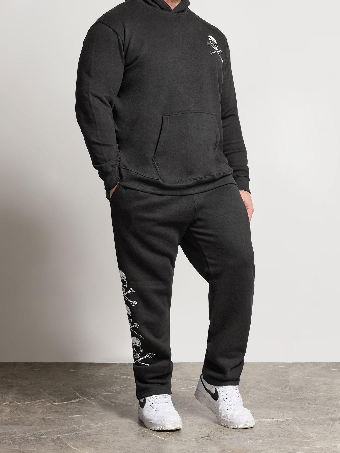 BadRhino Skull Joggers - Black