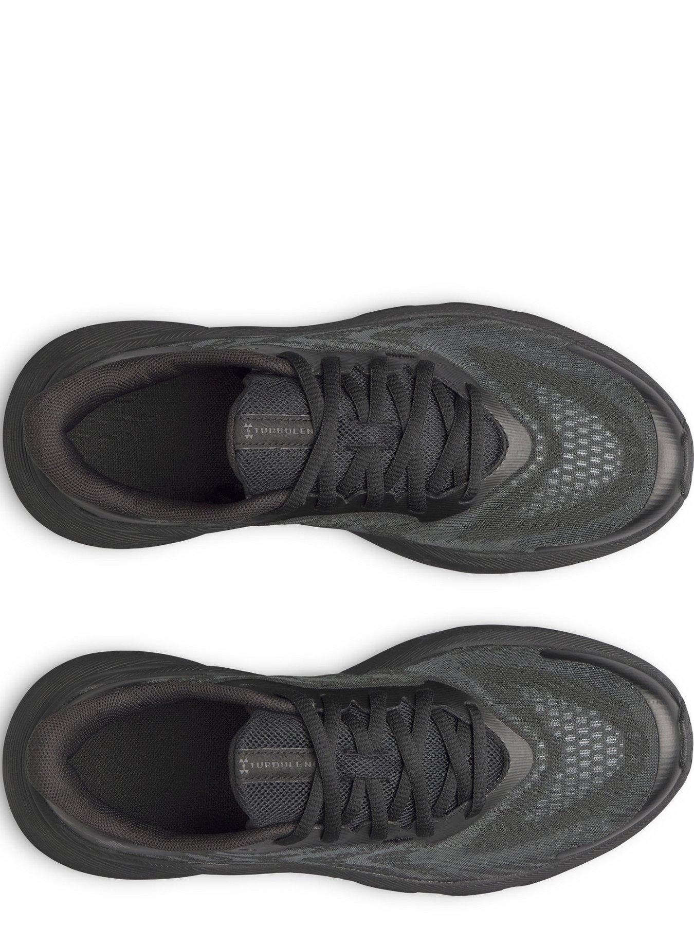 Image 4 of 5 of UNDER ARMOUR Junior Boys Running Turbulence Trainers - Black
