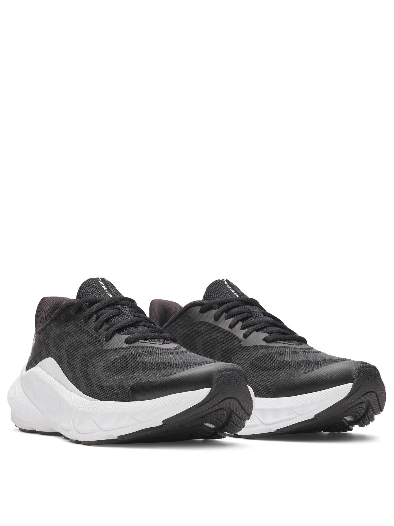 Image 2 of 5 of UNDER ARMOUR Junior Boys Running Turbulence Trainers - Black