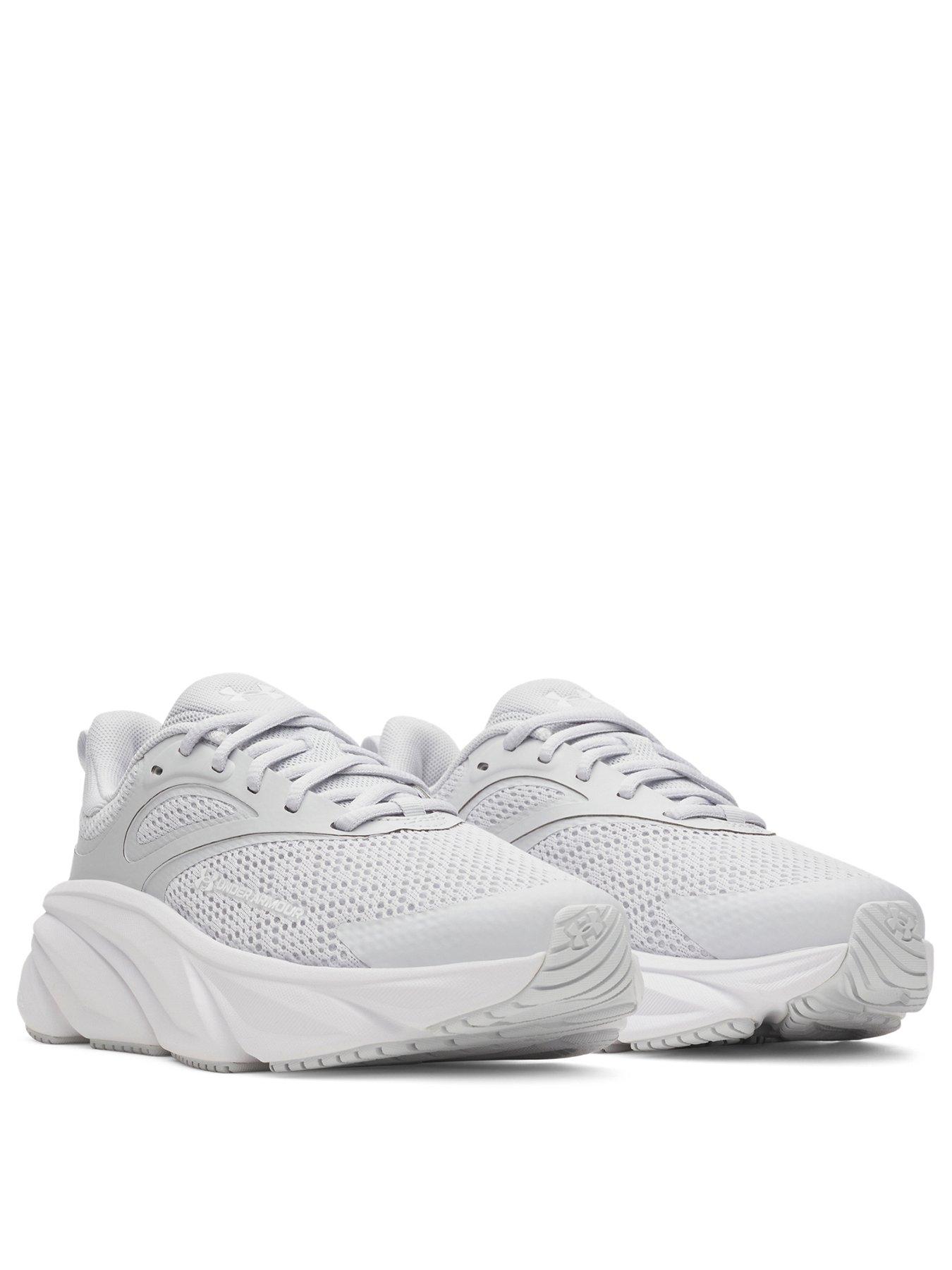 Image 2 of 5 of UNDER ARMOUR Junior Girls Running Rogue Trainers - Grey