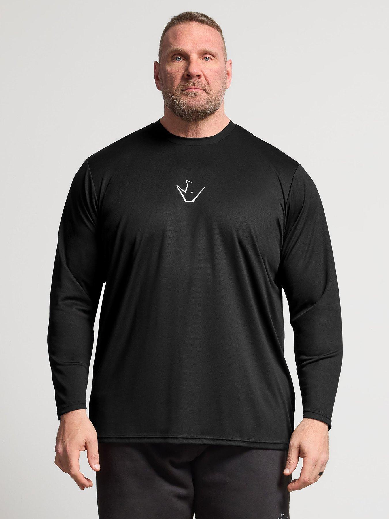 BadRhino Ironrhino Long Sleeve Logo T-Shirt - Black