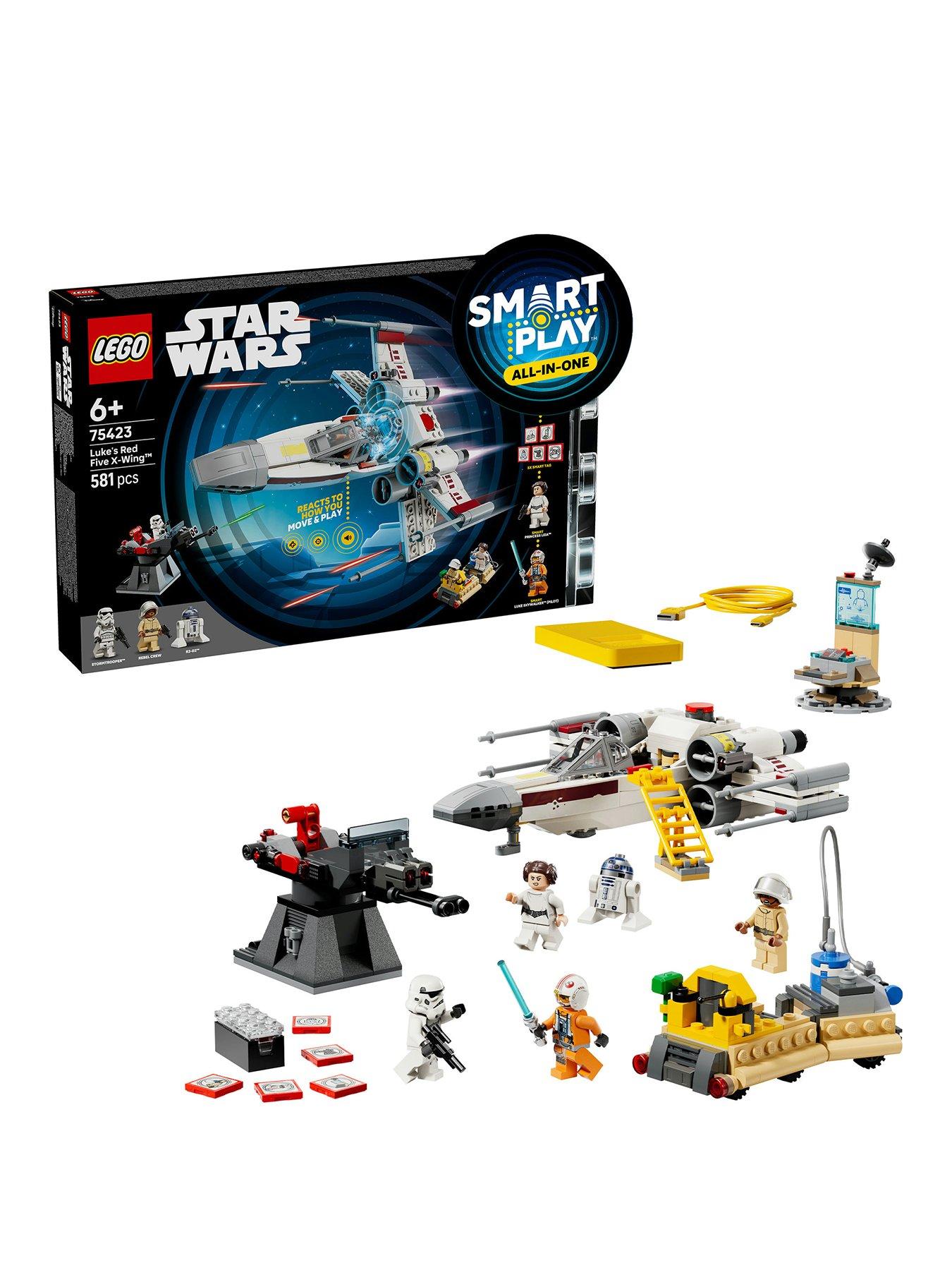 lego-star-wars-smart-play-lukersquos-red-five-x-wing-75423front