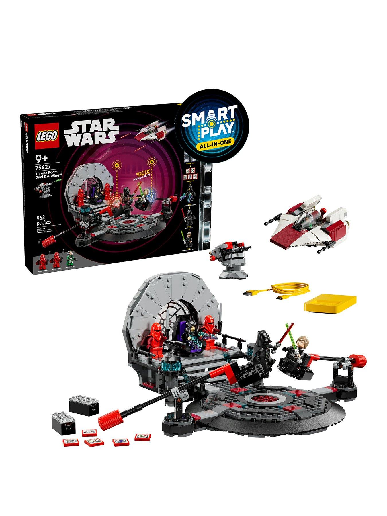 lego-star-wars-smart-play-throne-room-duel-amp-a-wing-75427front
