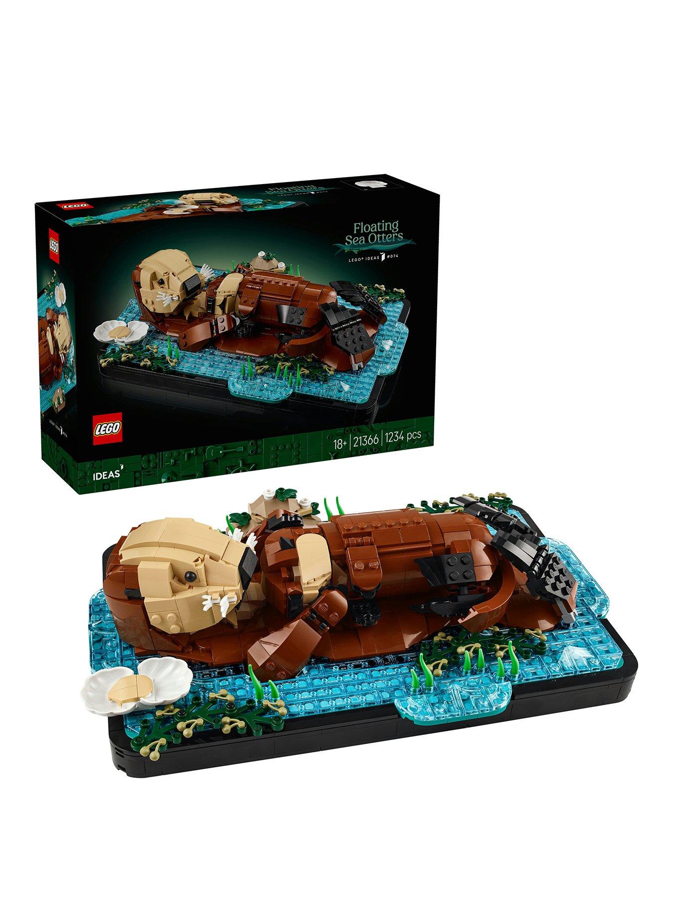 Image 1 of 8 of LEGO Ideas Floating Sea Otters Building Set 21366