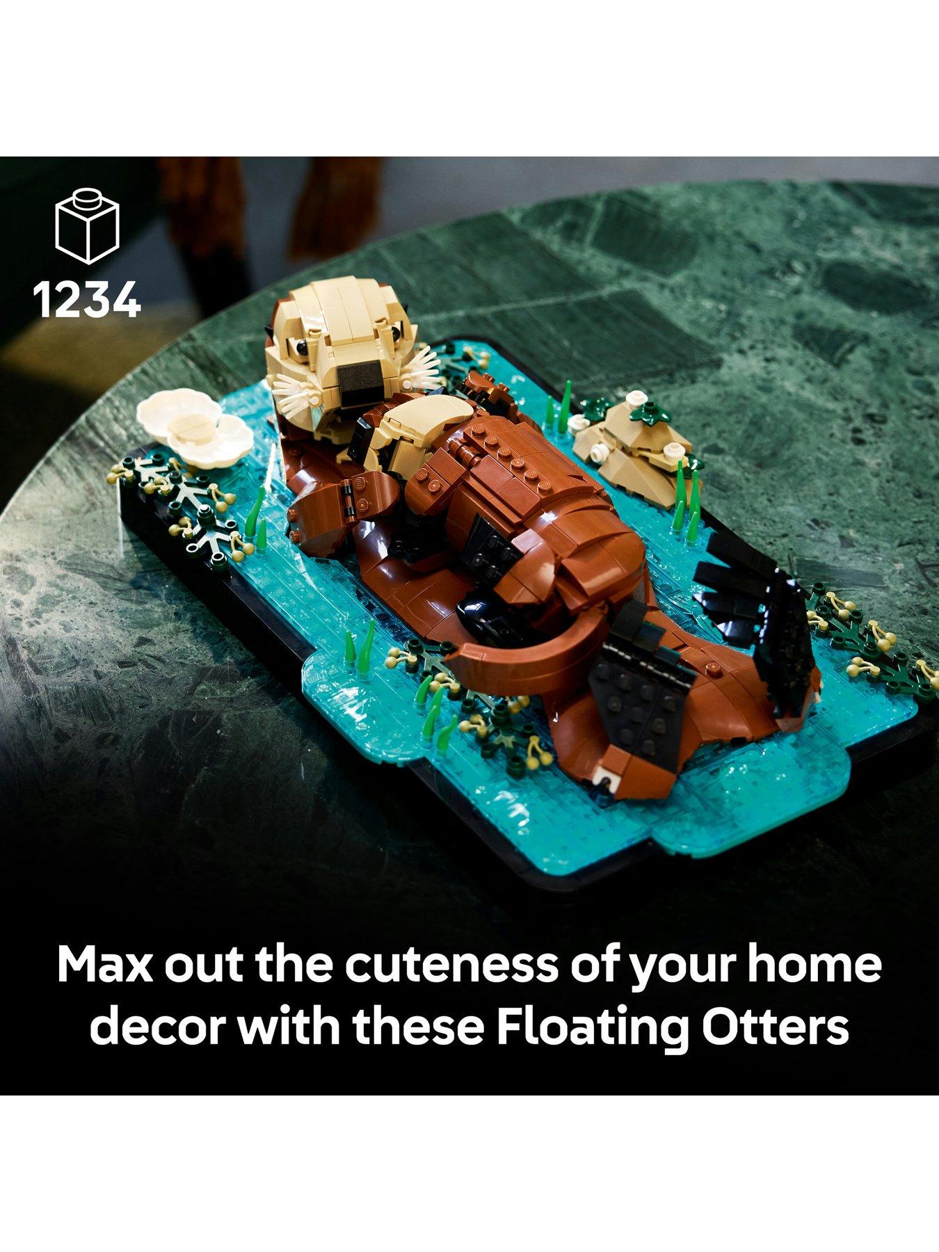 Image 2 of 8 of LEGO Ideas Floating Sea Otters Building Set 21366