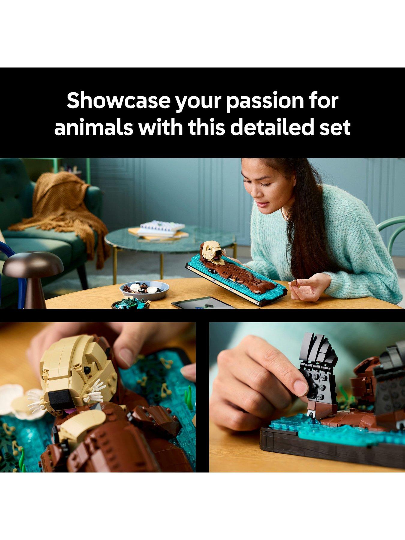 Image 3 of 8 of LEGO Ideas Floating Sea Otters Building Set 21366