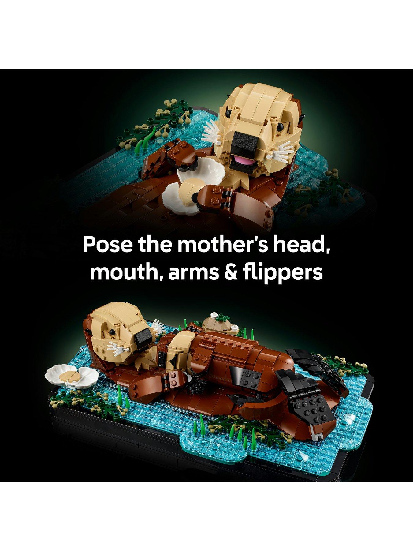 Image 4 of 8 of LEGO Ideas Floating Sea Otters Building Set 21366