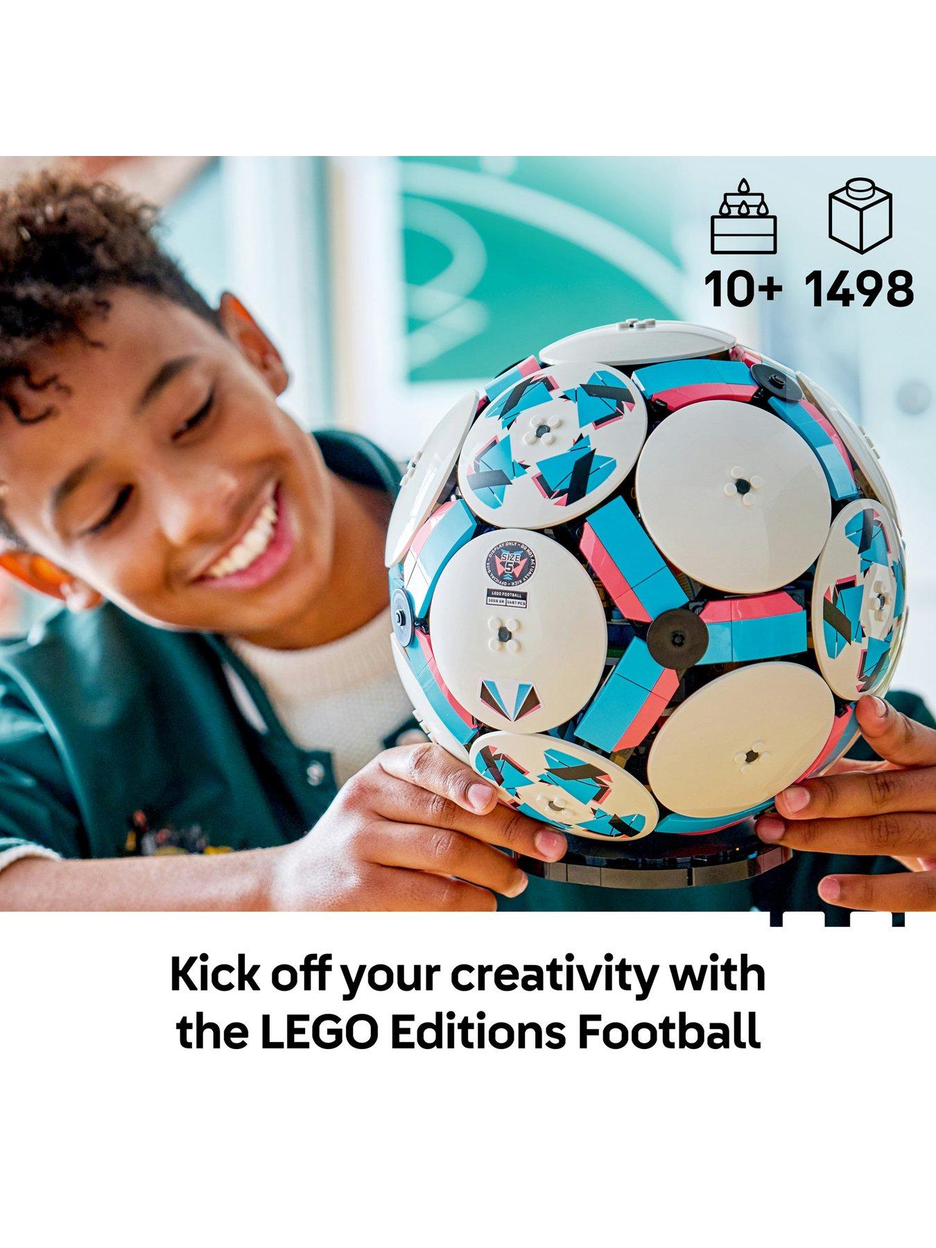 Image 2 of 8 of LEGO Editions Football - 3D Display Model Building Kit 43019