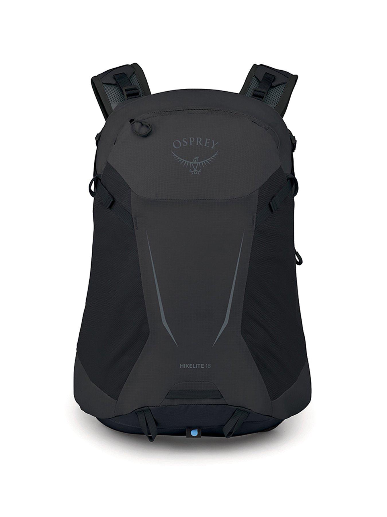 Image 1 of 5 of Osprey Hikelite 18L Raven Black Backpack