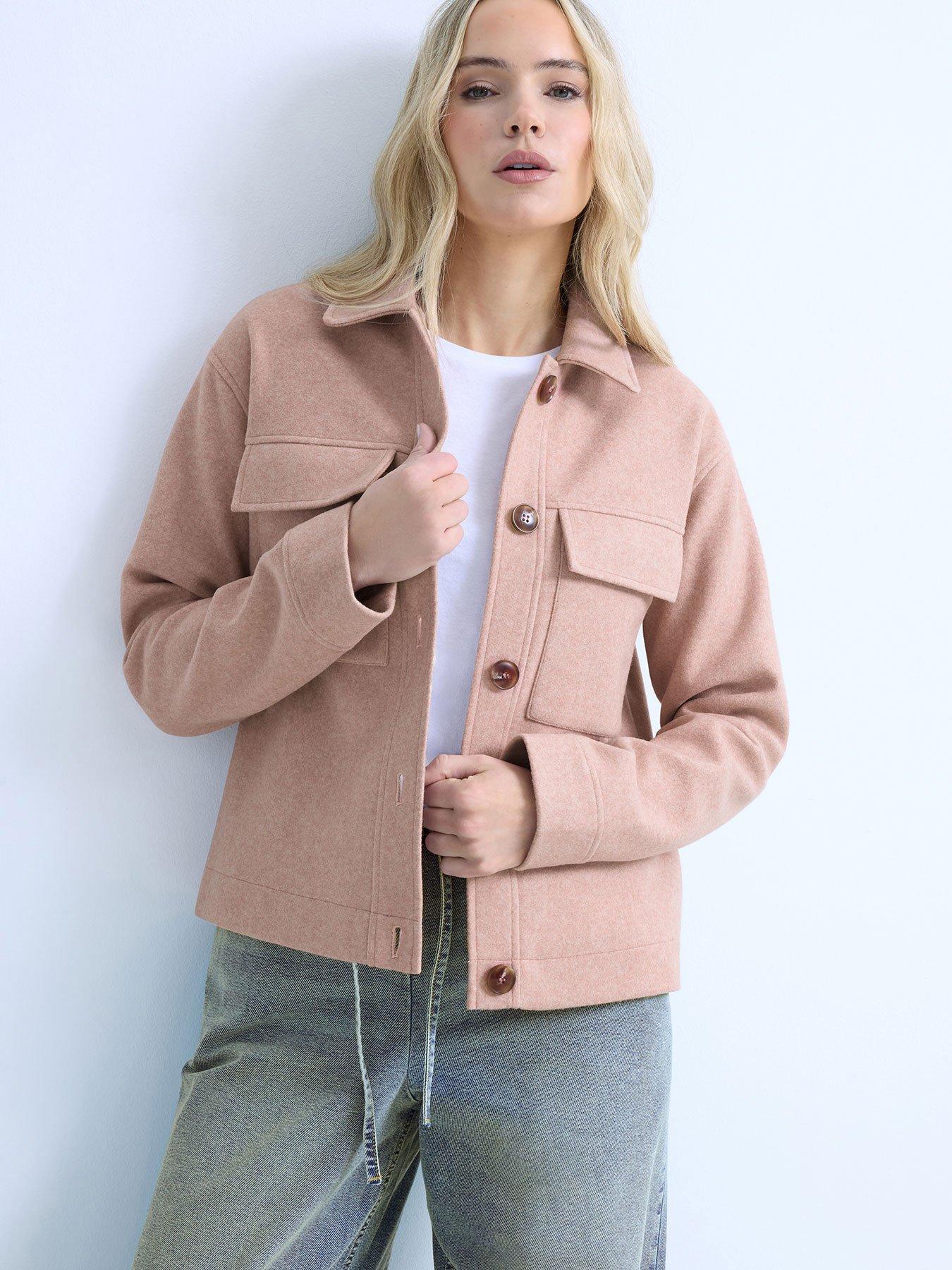 long-tall-sally-tall-faux-wool-trucker-jacket-pinkfront
