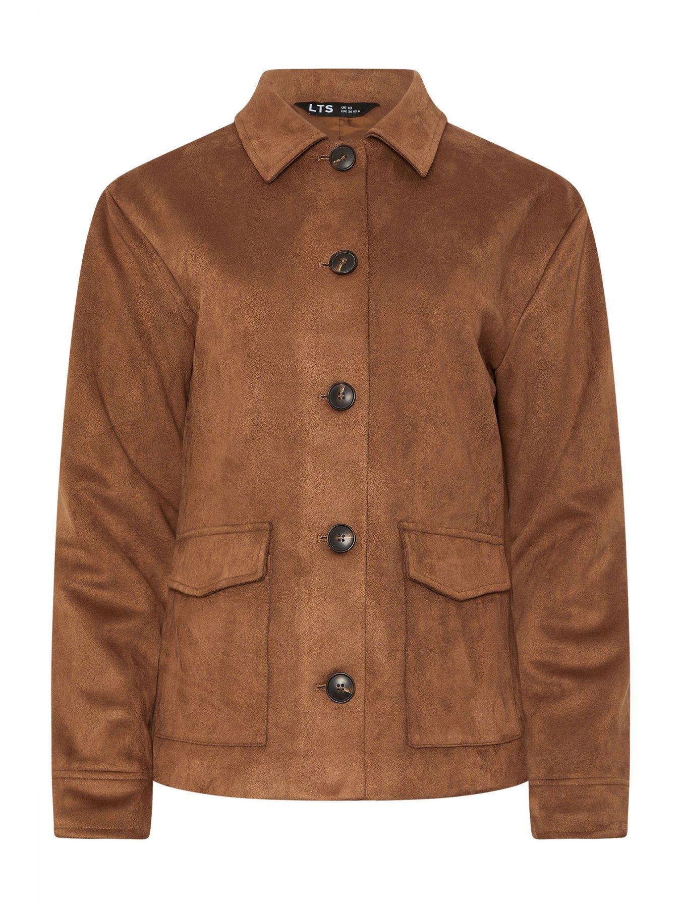 long-tall-sally-tall-suedette-trucker-jacket-browndetail