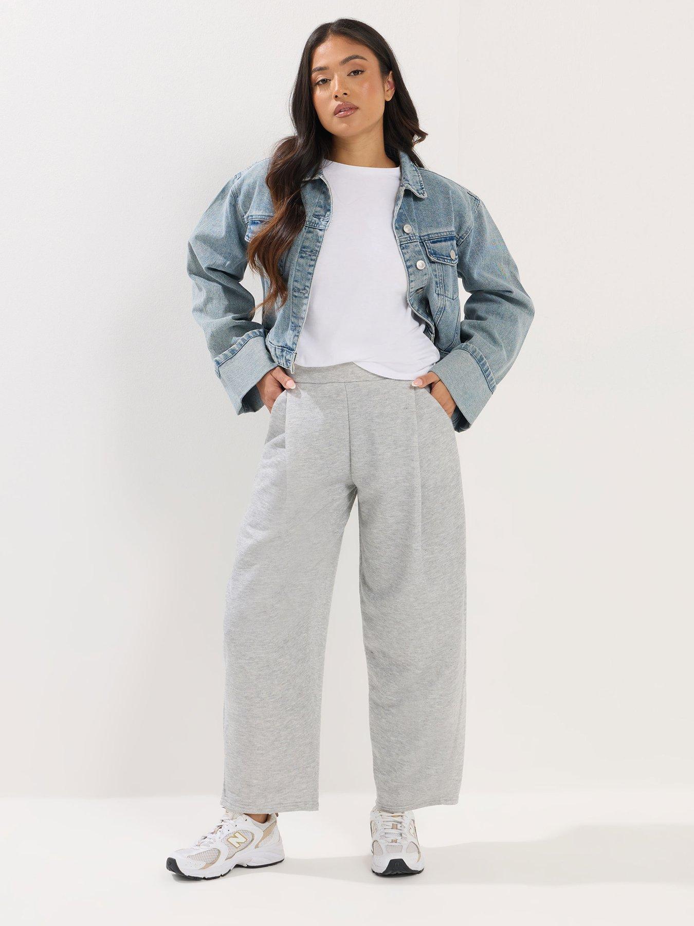 pixiegirl-petite-marl-jersey-pleated-barrel-trousers-greyback
