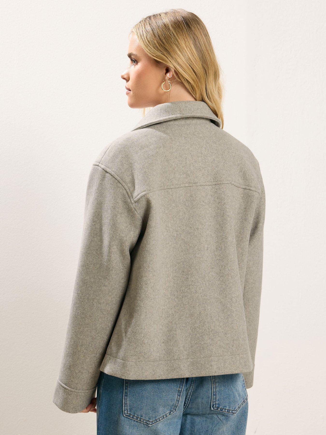 pixiegirl-petite-faux-wool-trucker-jacket-creamstillFront