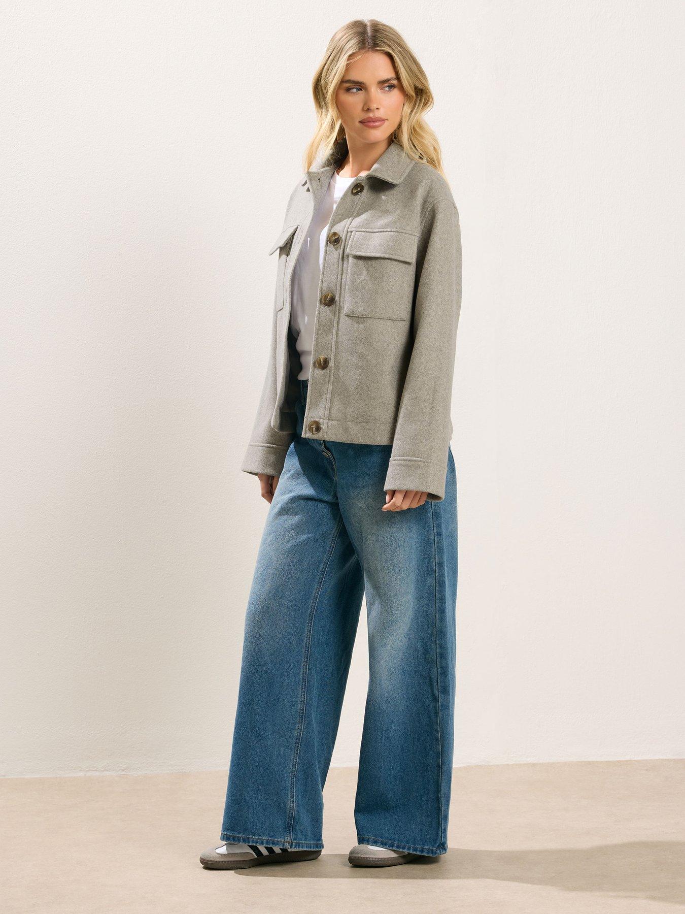 pixiegirl-petite-faux-wool-trucker-jacket-creamback