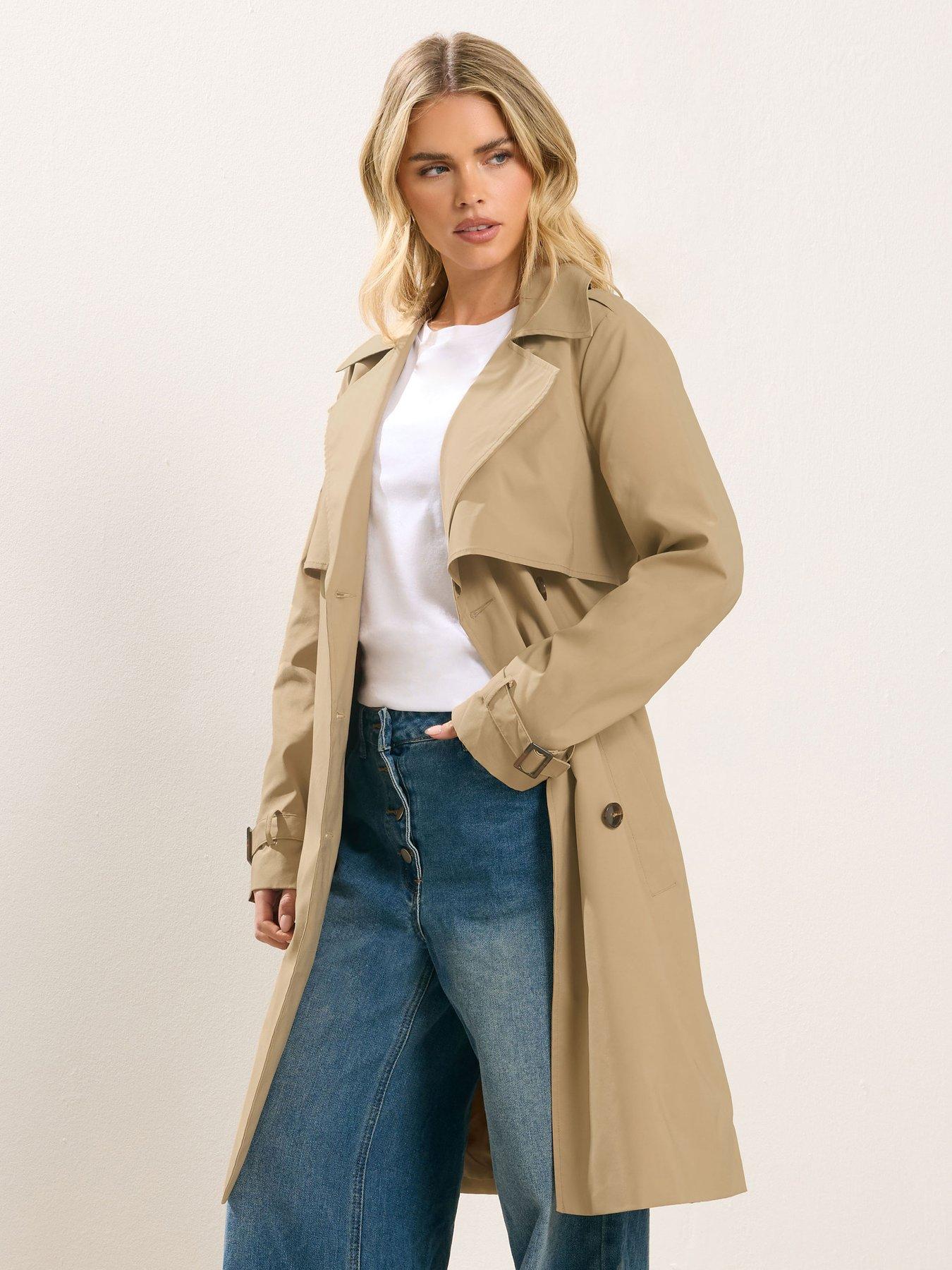 pixiegirl-petite-trench-coat-creamfront