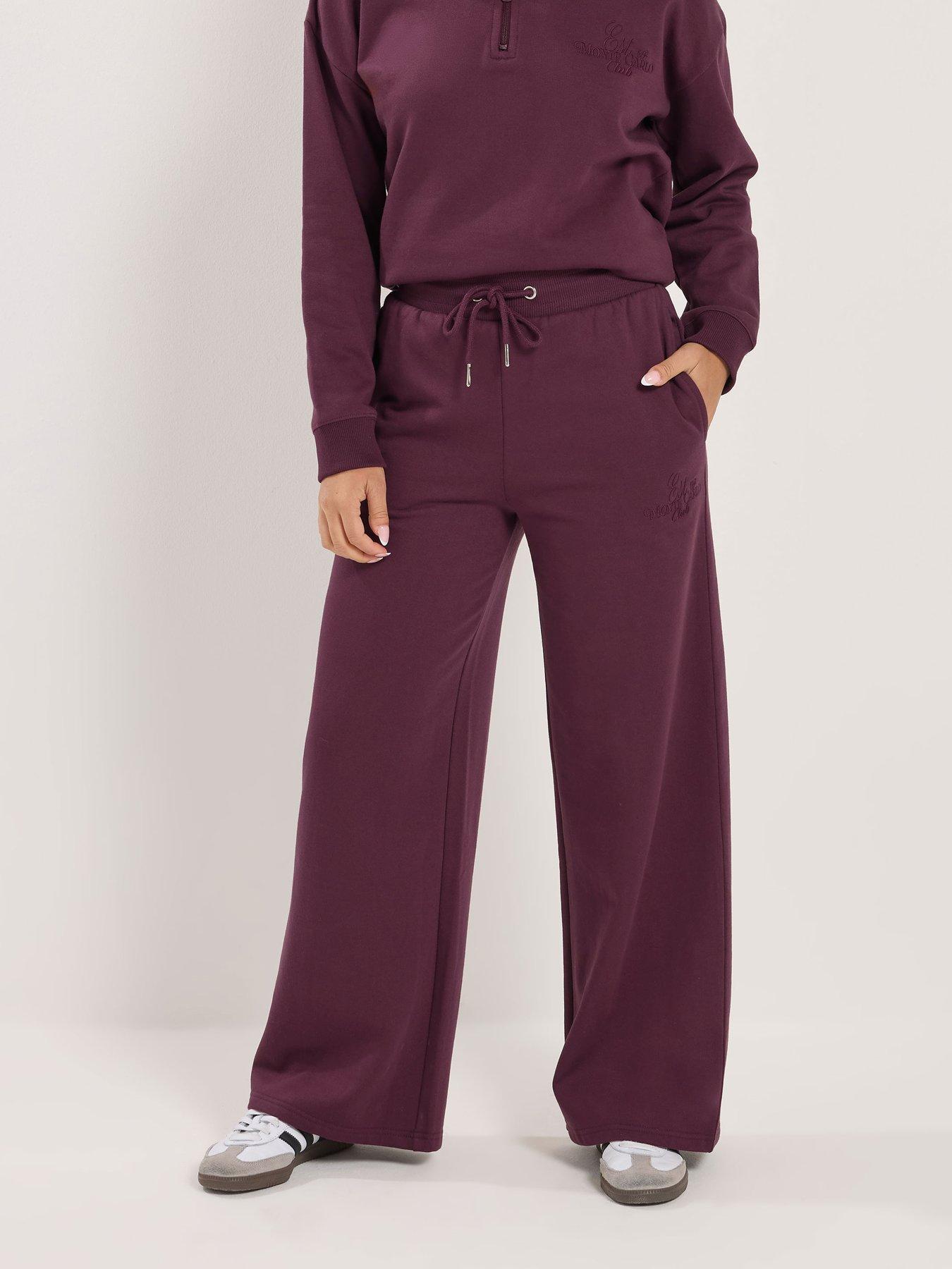 Image 1 of 5 of PixieGirl Petite 'Monte Carlo' Wide Leg Jogger