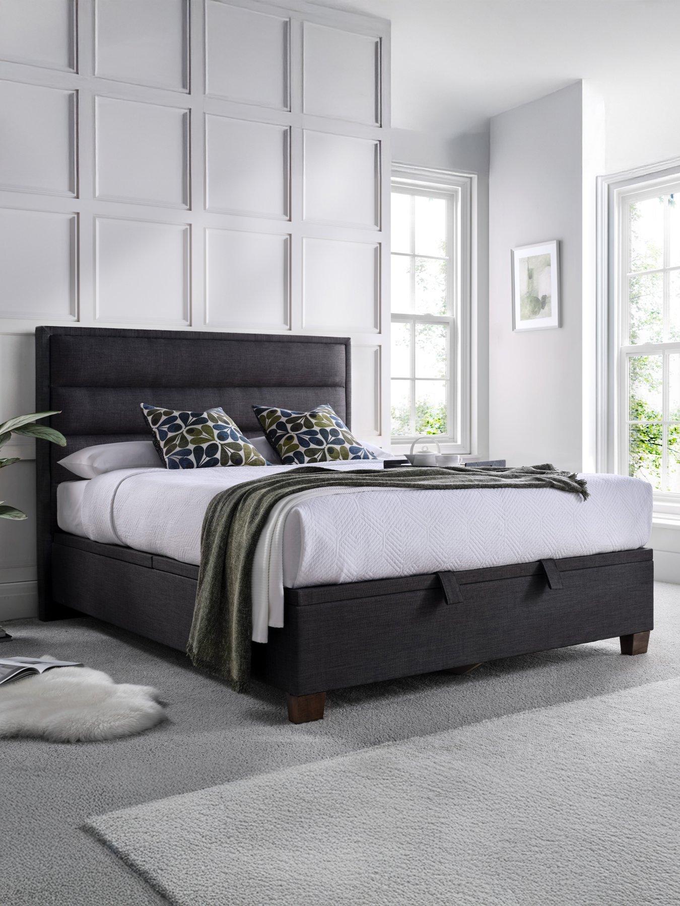 The Very Collection Sigrid Double With Ottoman Storage