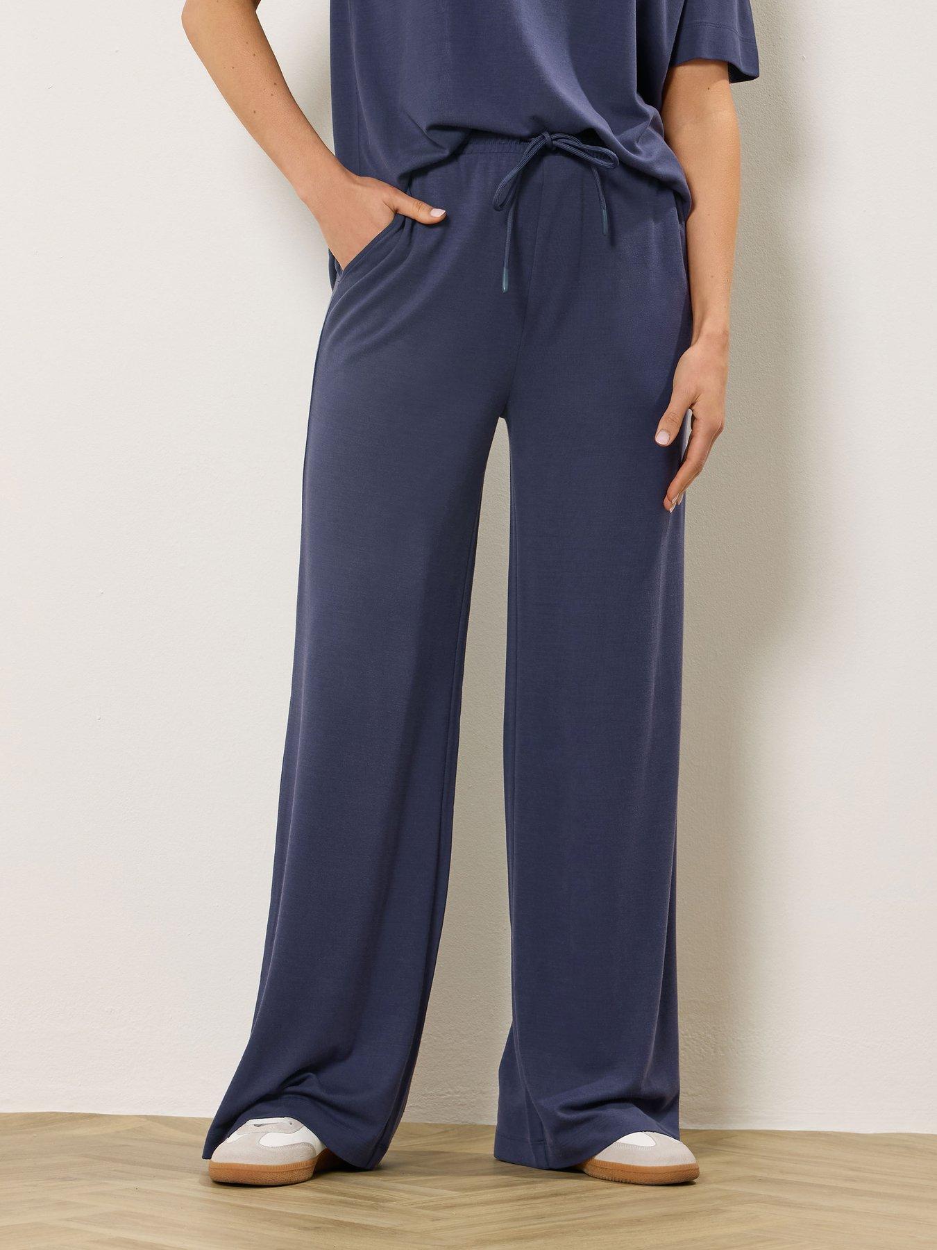 long-tall-sally-premium-wide-leg-trousers-36-bluefront