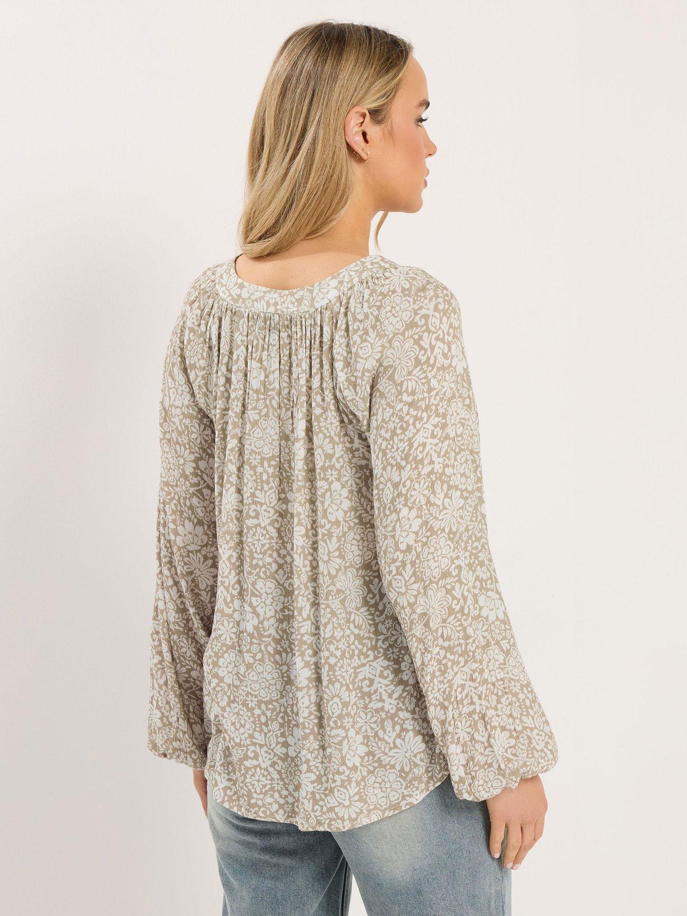 long-tall-sally-tall-floral-v-neck-crinkle-topstillFront