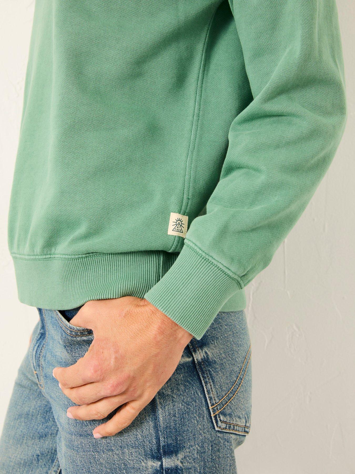 fatface-georgia-crew-sweatshirt-jade-greendetail