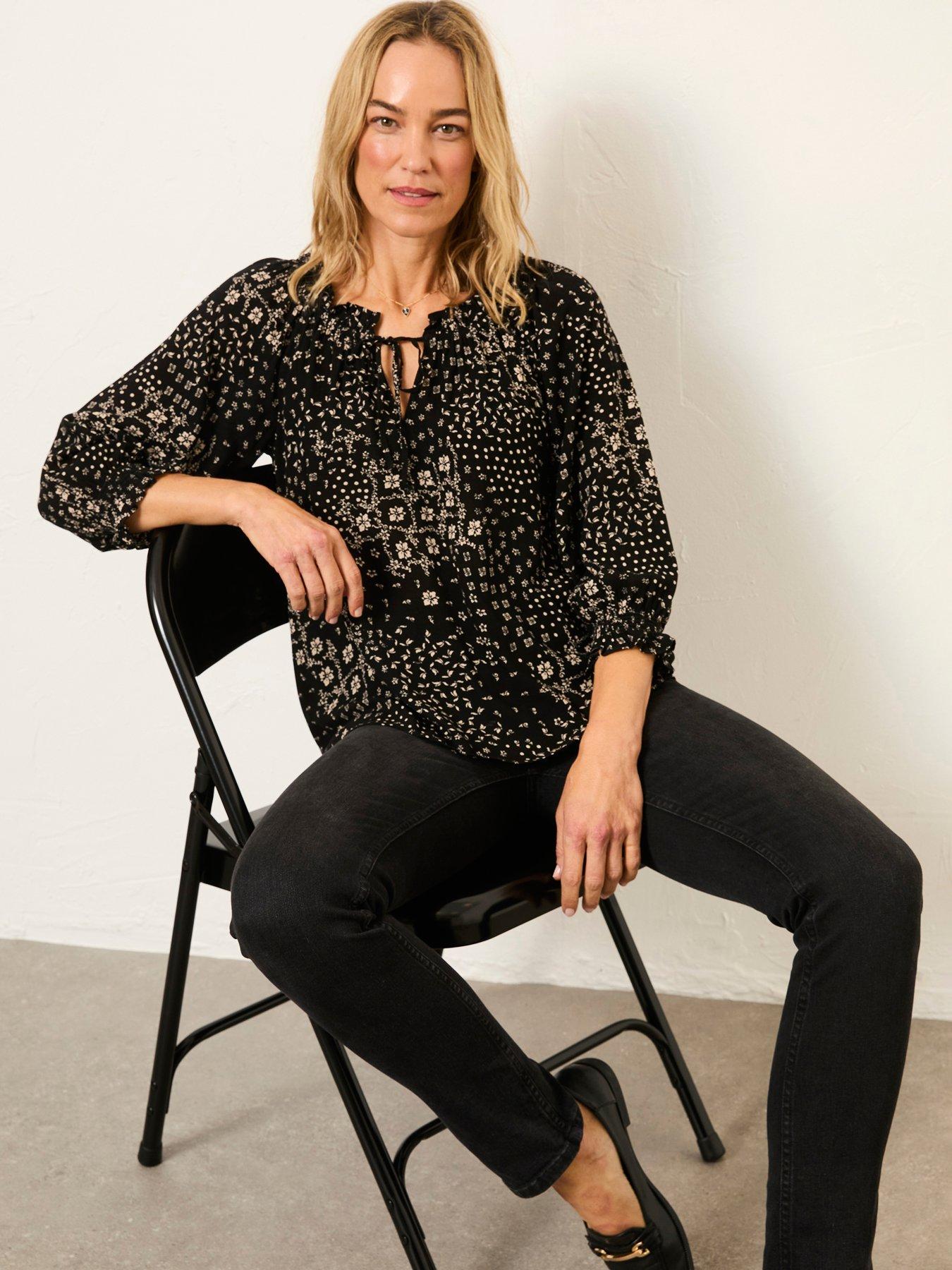 fatface-kira-mono-blouse-black