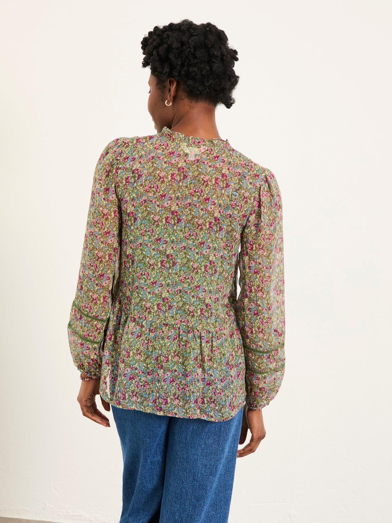 fatface-mel-ditsy-meadow-blouse-greenstillFront