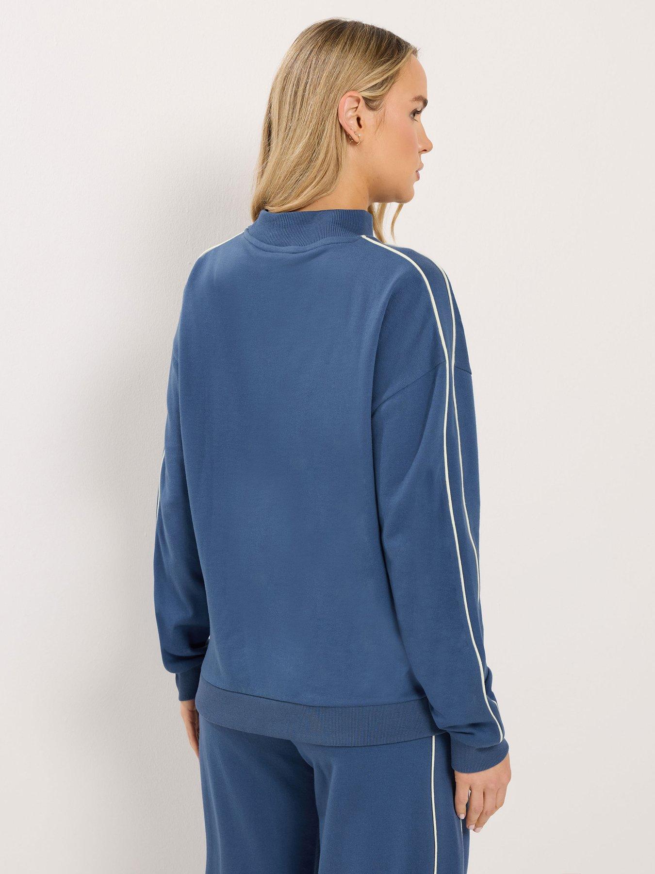 Image 2 of 5 of Long Tall Sally Tall High Neck Pipe Sweat