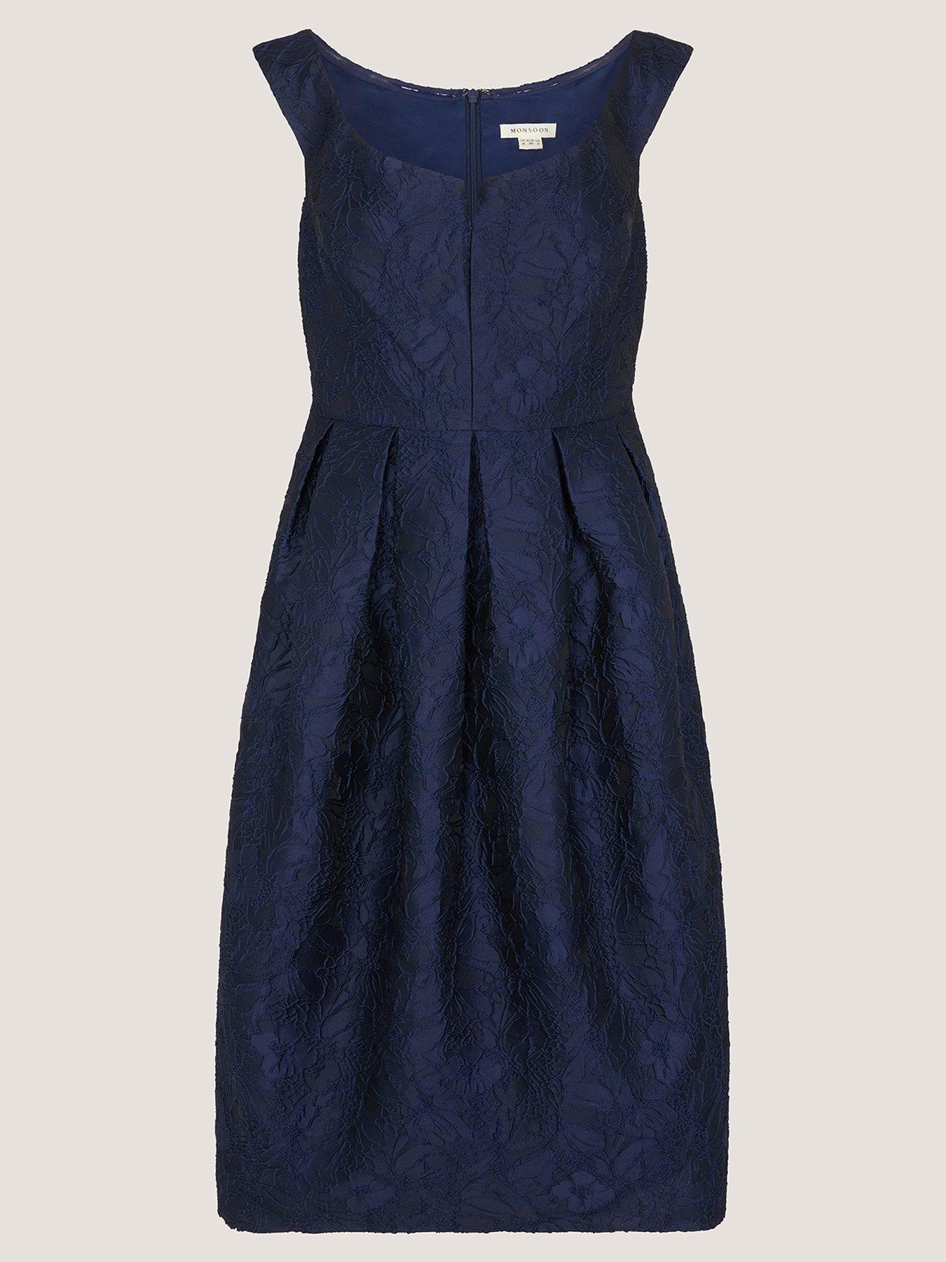 monsoon-juliana-jacquard-midi-dress-navydetail