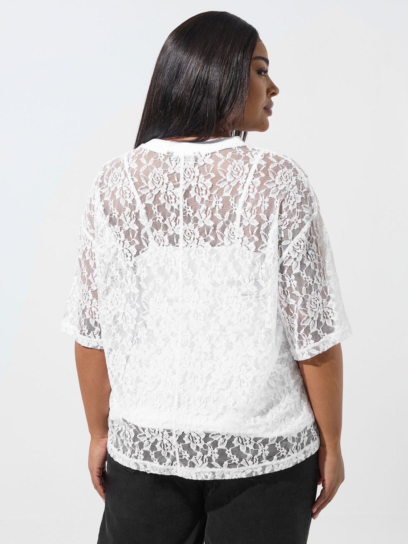 yours-curve-all-over-lace-t-shirt-whitestillFront
