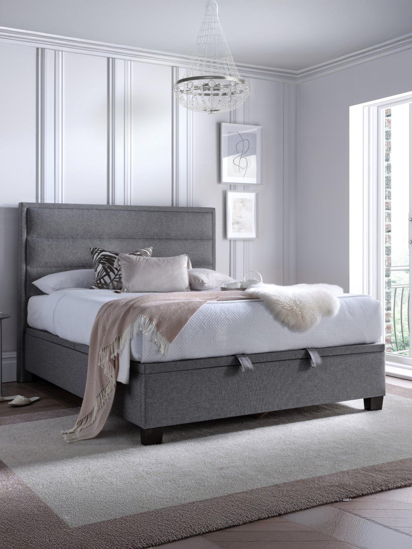 The Very Collection Sigrid Double With Ottoman Storage