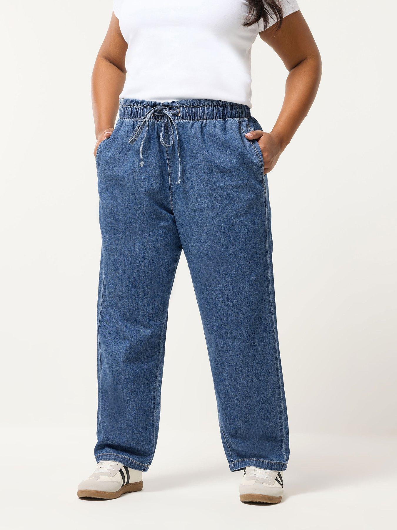 yours-curve-paperbag-straight-leg-jeanfront