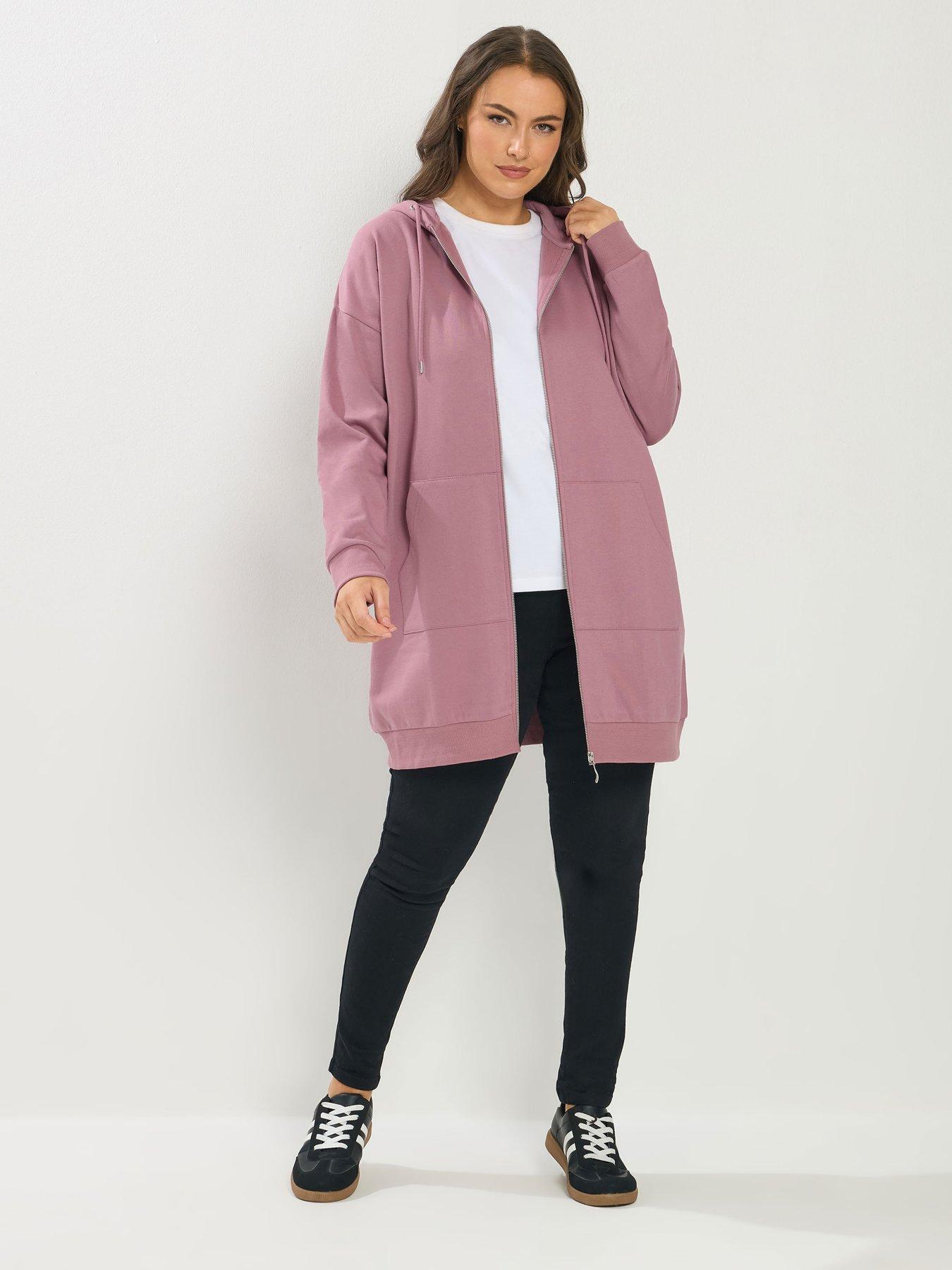 Image 1 of 5 of Yours Curve Longline Hoodie