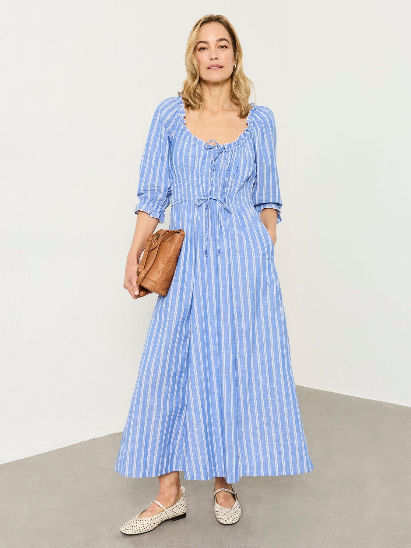 fatface-camille-stripe-midi-blueback