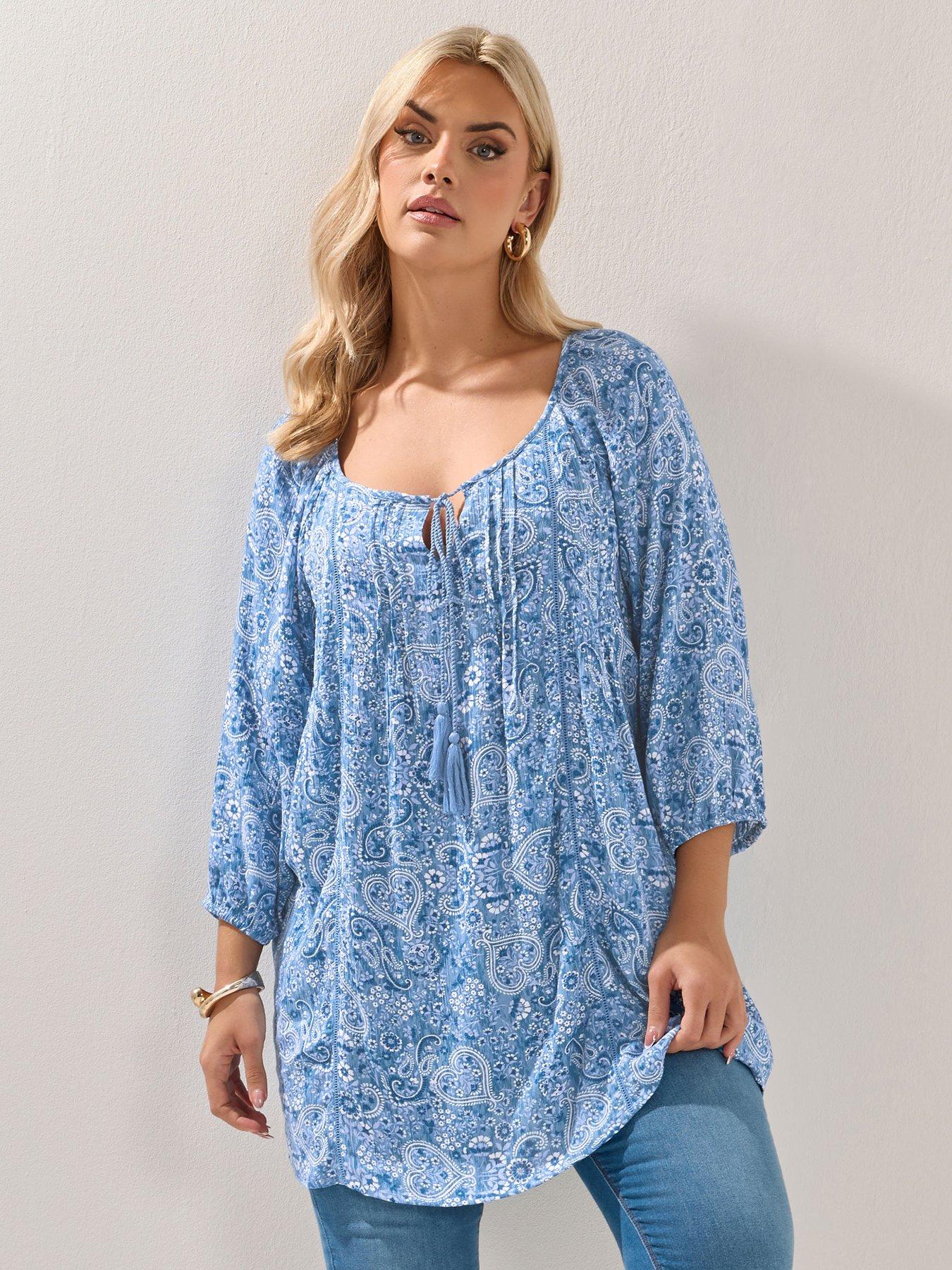 Yours Curve Long Sleeve Gypsy Top