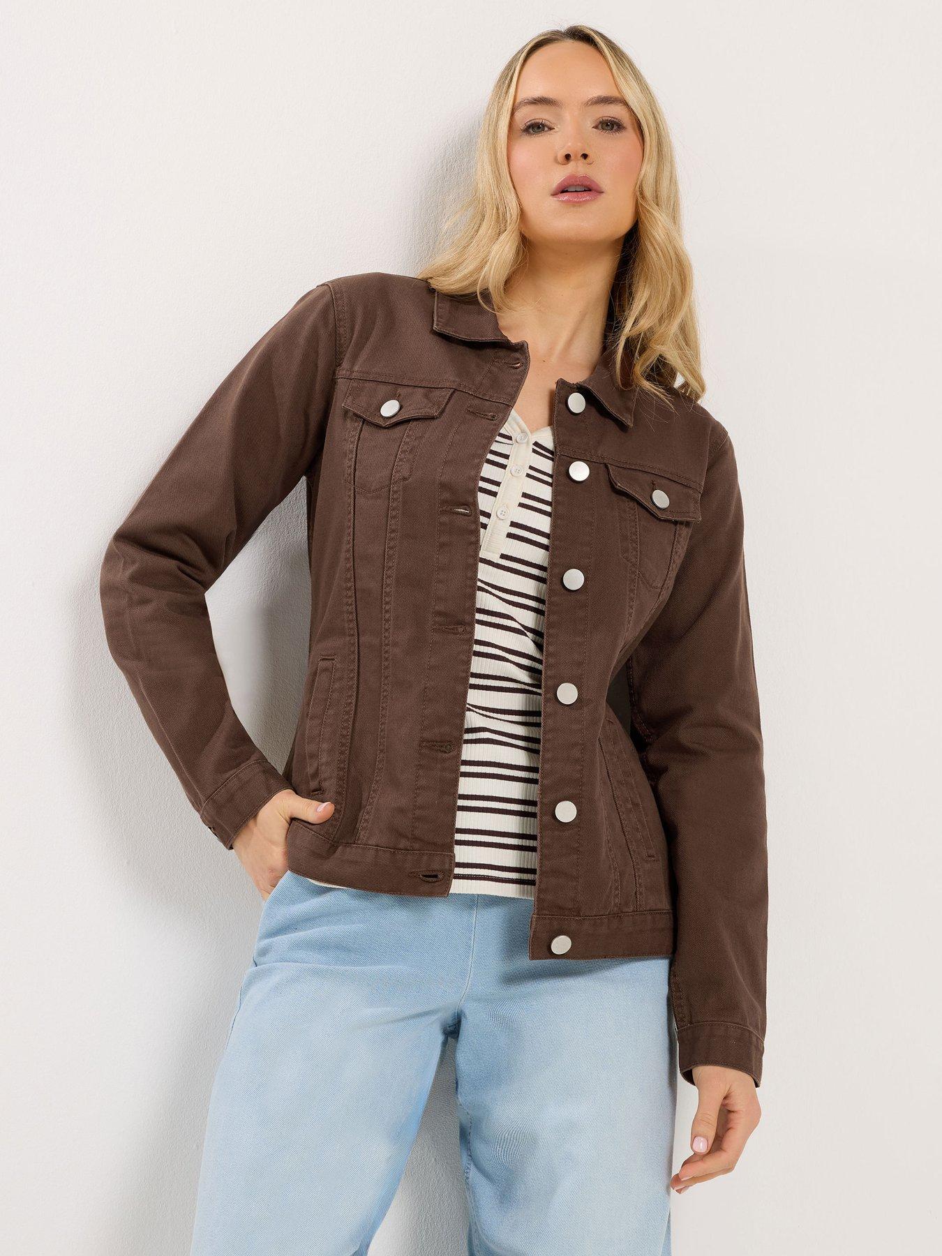 Image 1 of 5 of Long Tall Sally Tall Denim Jacket