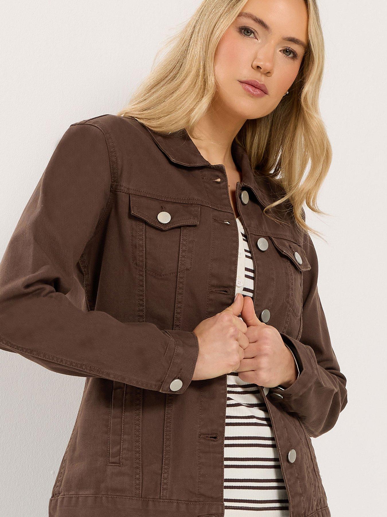 Image 4 of 5 of Long Tall Sally Tall Denim Jacket