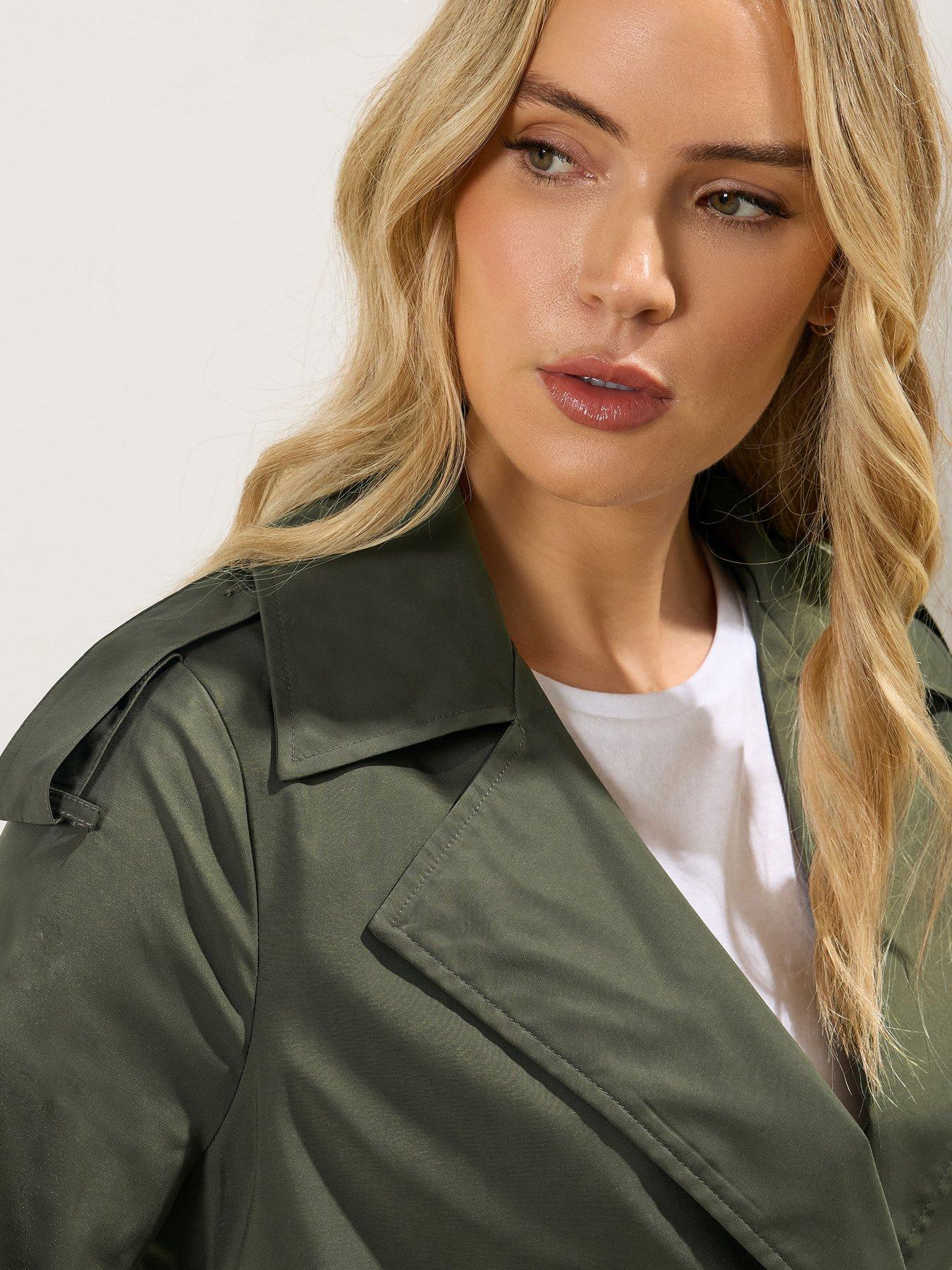 long-tall-sally-tall-trench-coat-khaki-greenoutfit